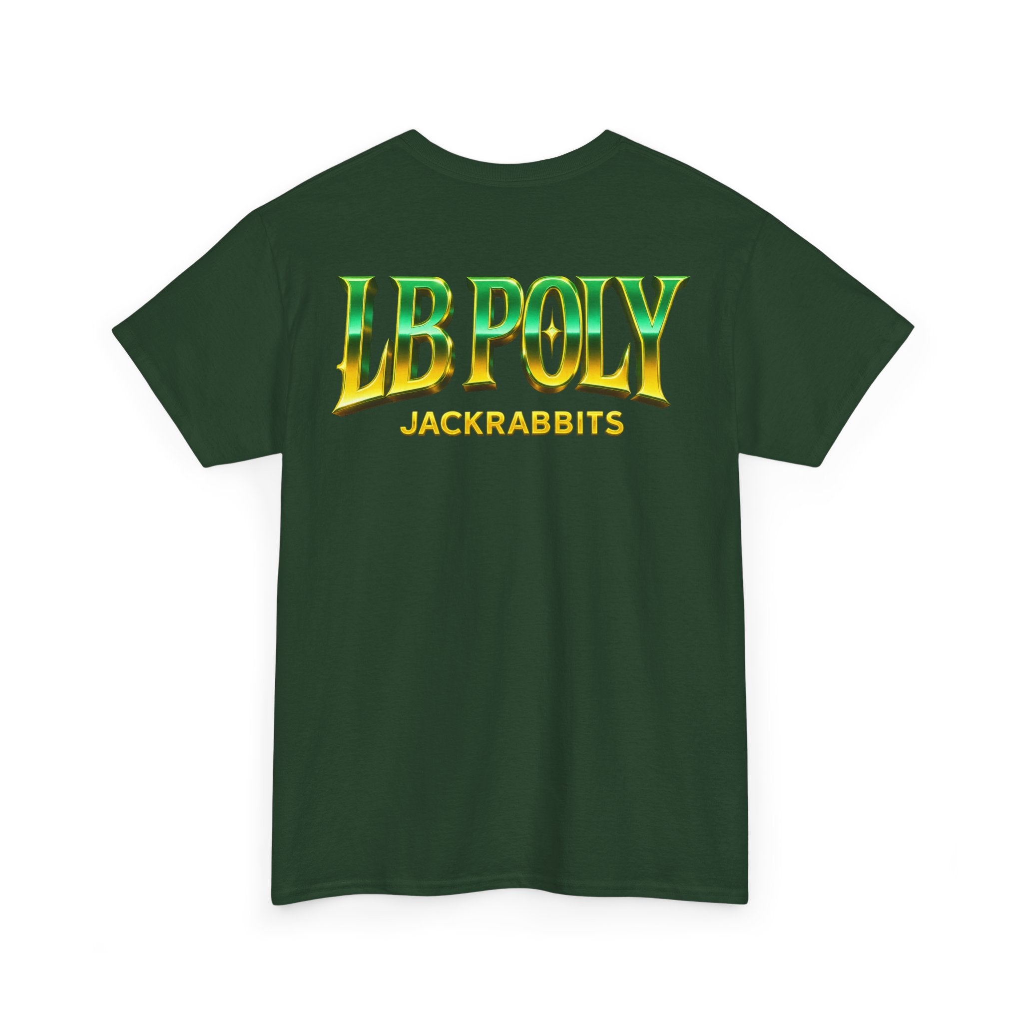 Long Beach Poly Jackrabbits Chrome Short Sleeve T-Shirt