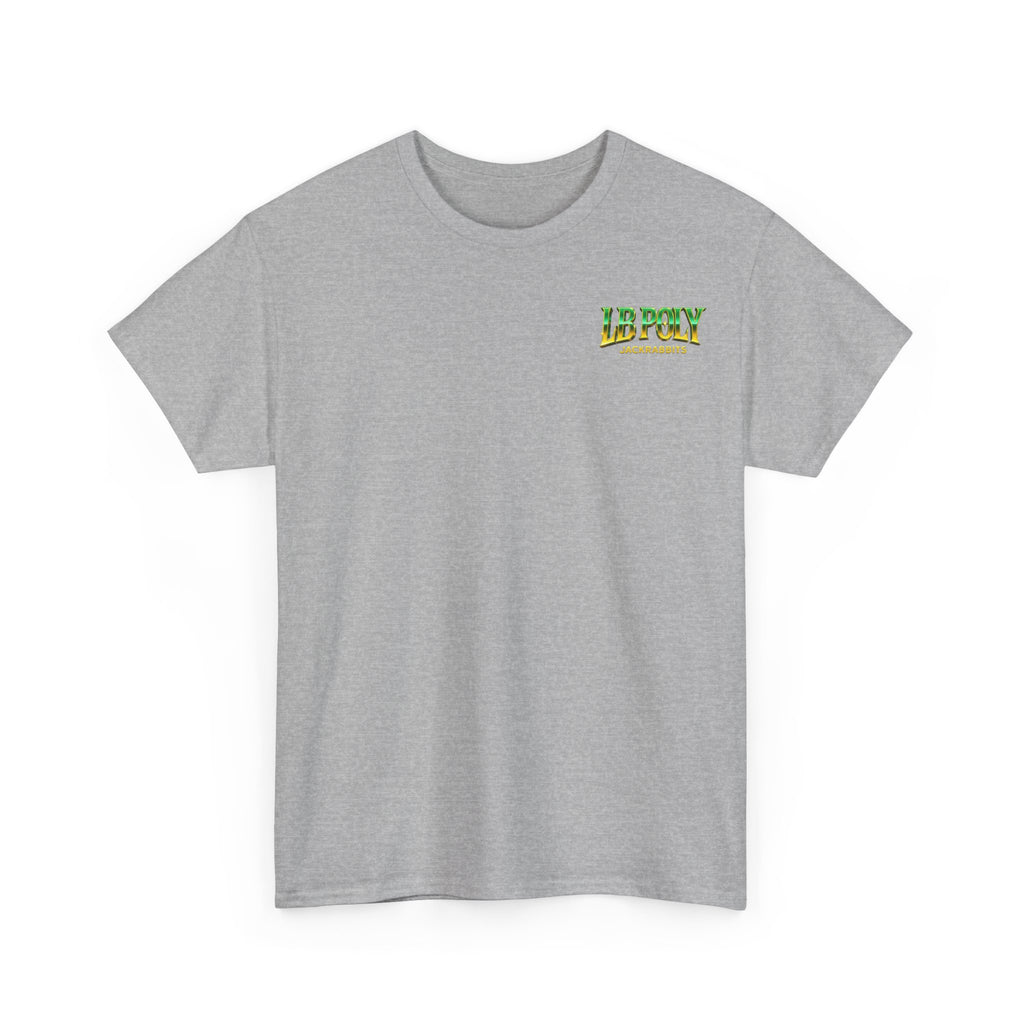 Long Beach Poly Jackrabbits Chrome Short Sleeve T-Shirt