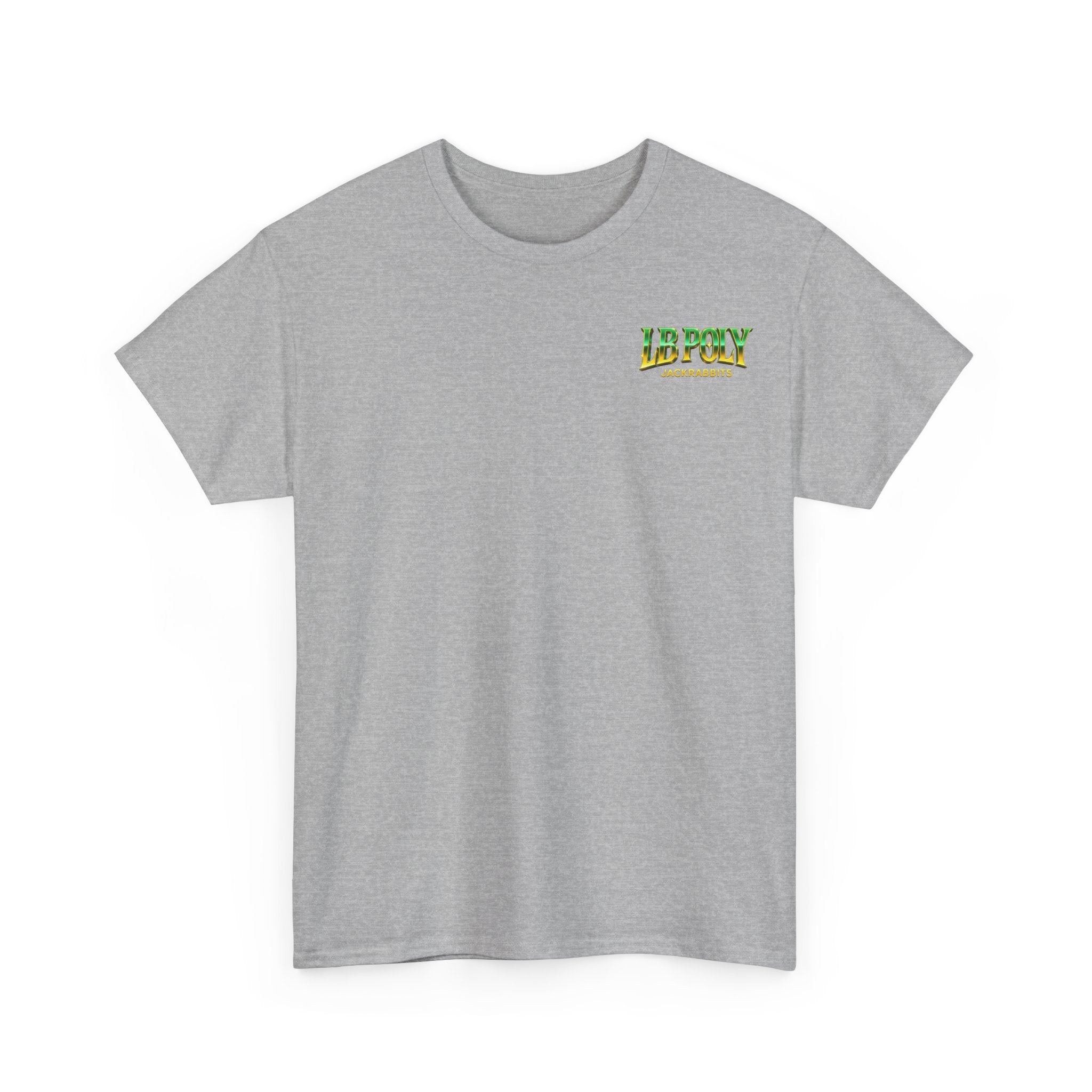Long Beach Poly Jackrabbits Chrome Short Sleeve T-Shirt