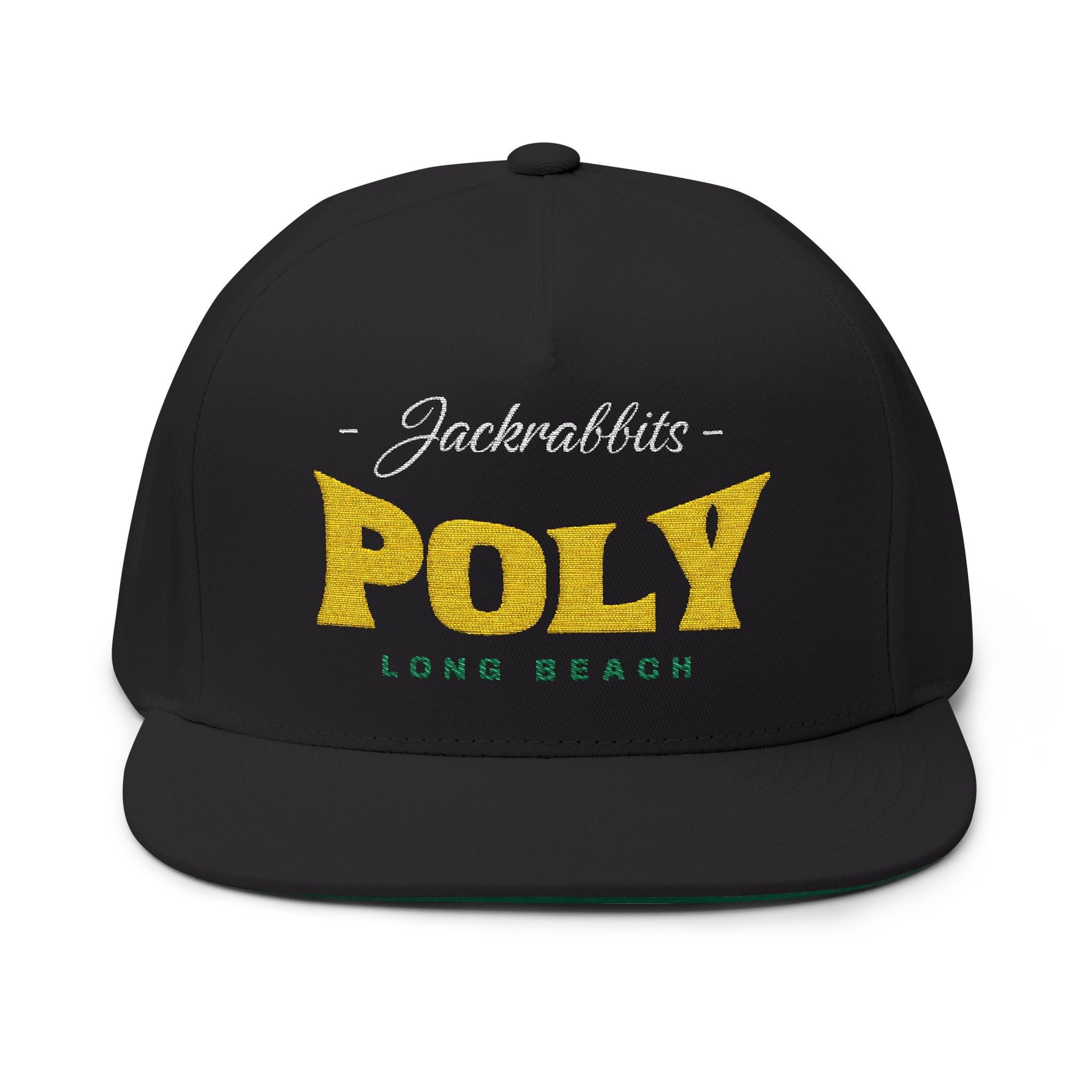 Poly Icon Embroidery Snapback Hat