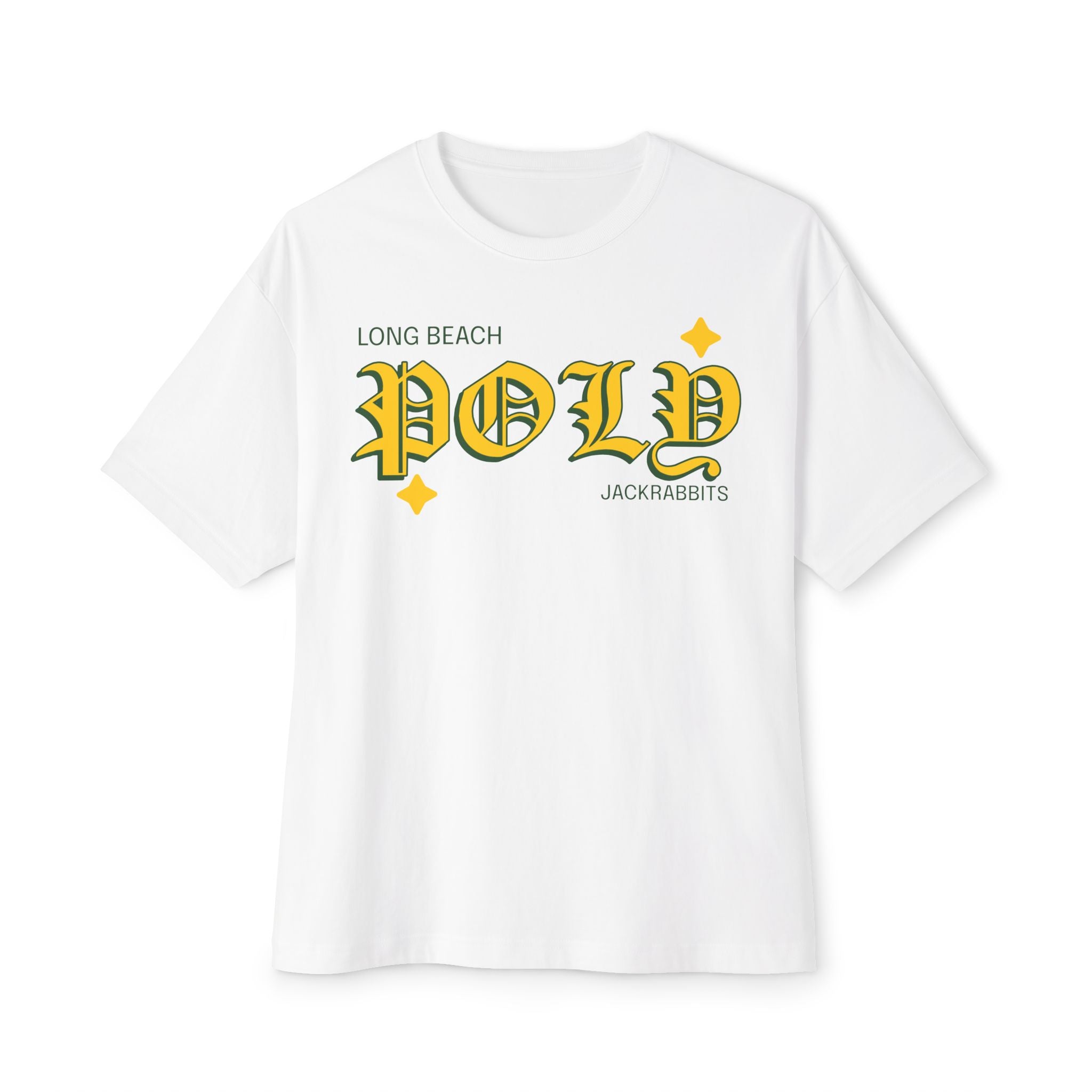 Poly Classic Stars Boxy Oversized T‑Shirt