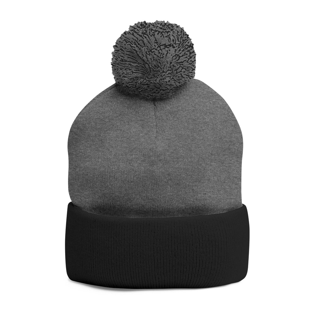 Long Beach Poly Marching Unit Pom-Pom Knit Beanie