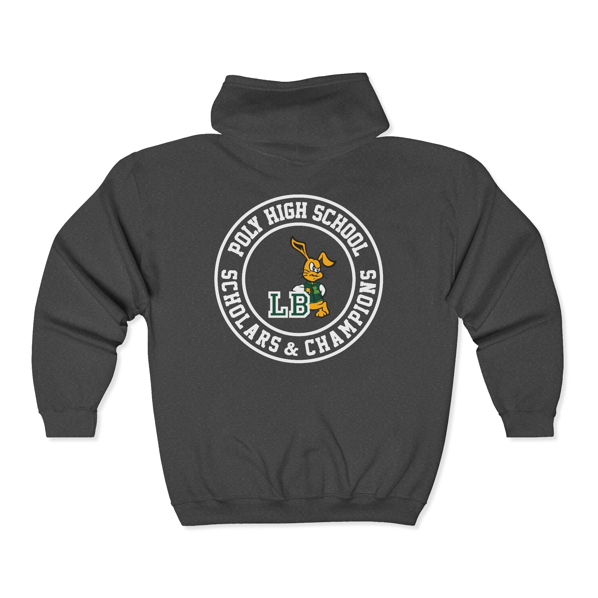 LB Poly Scholars and Champions Seal Zip Hoodie