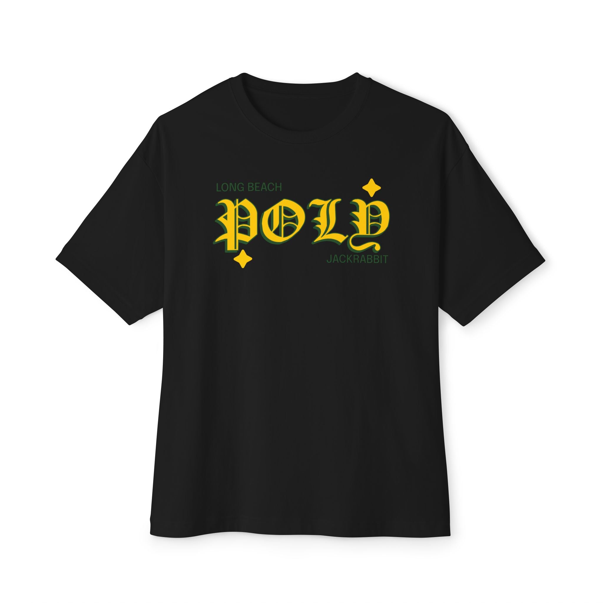 Poly Stars Boxy Oversized T‑Shirt