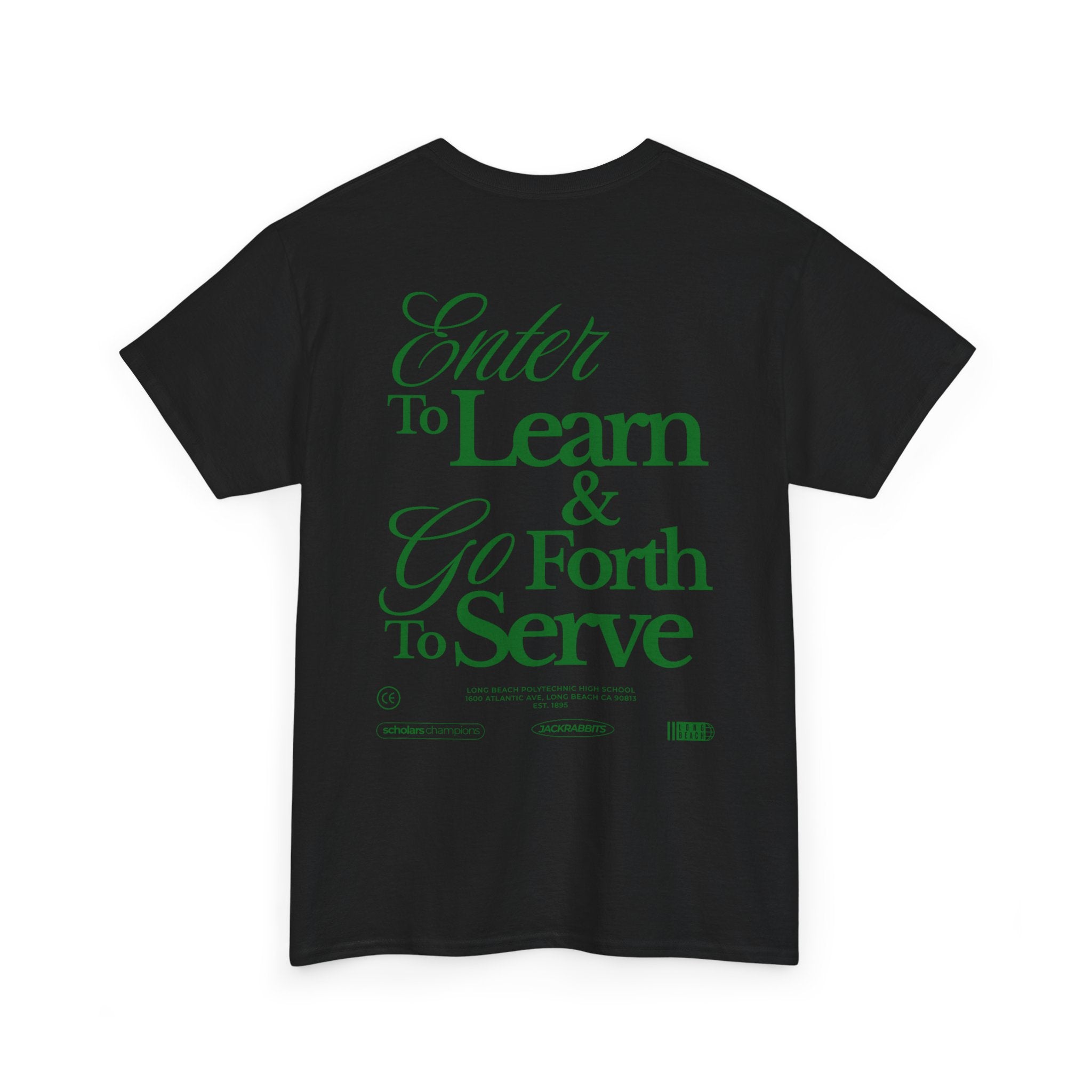 LB Poly Personalizable "Graduation Year" Learn & Serve T-Shirt