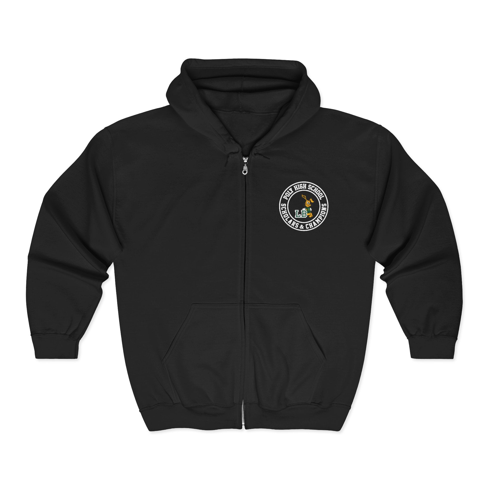 LB Poly Scholars and Champions Seal Zip Hoodie