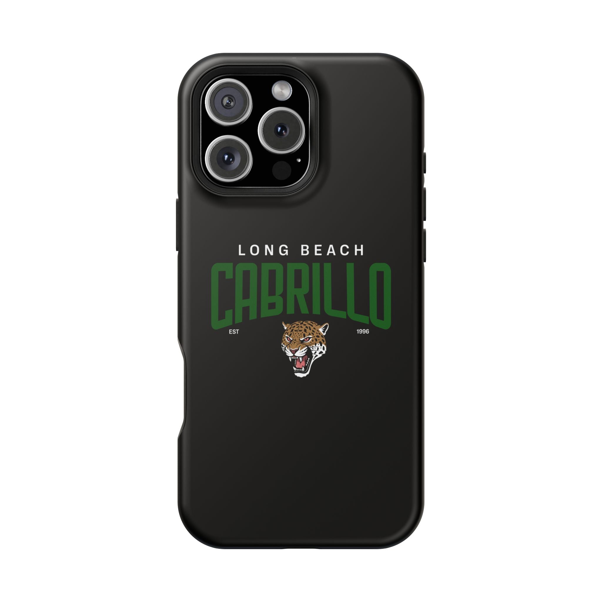 Long Beach Cabrillo Jaguars Apple iPhone Case