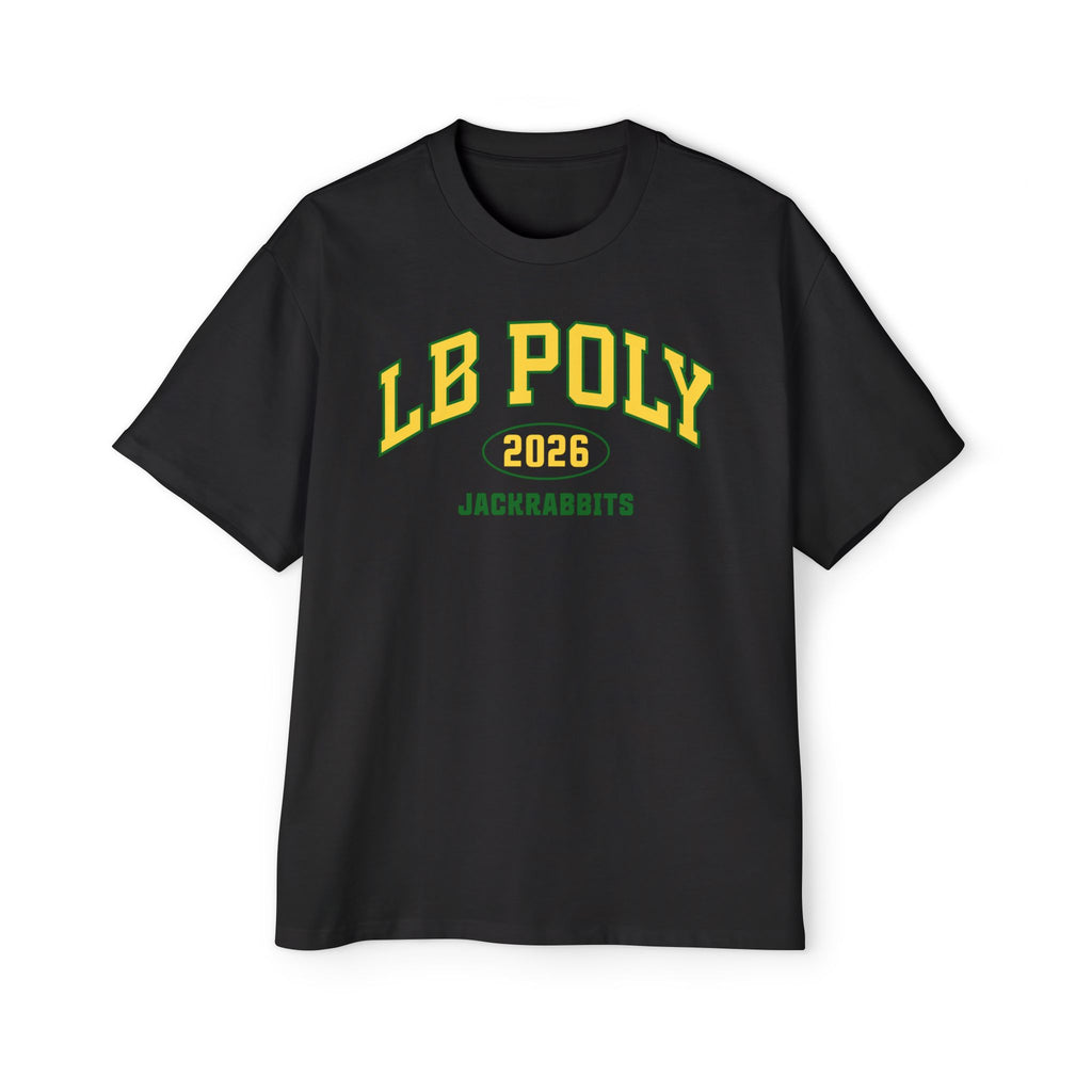 LB Poly Premium Personalizable "Graduation Year" Sports Heavy Oversized T-Shirt