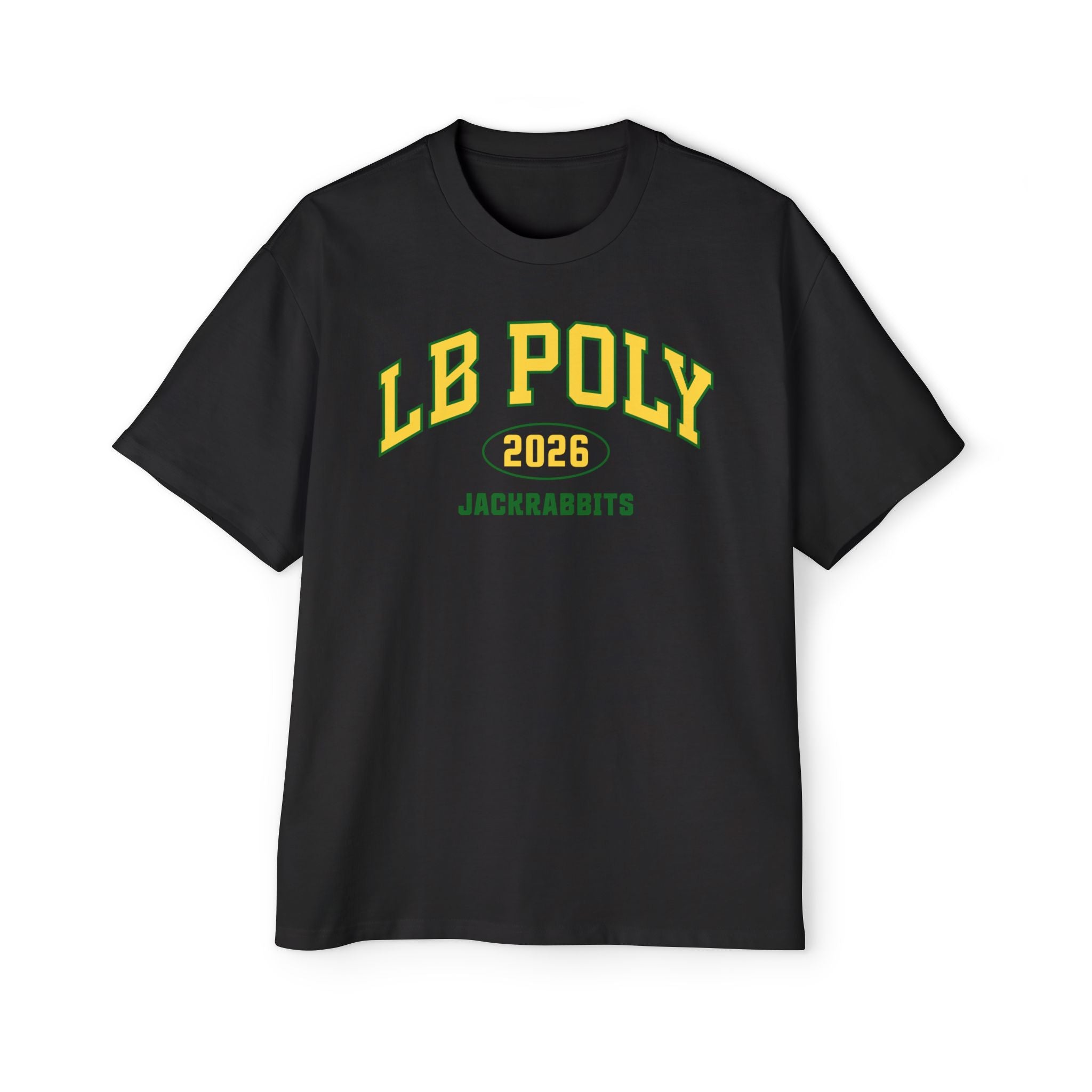 LB Poly Premium Personalizable "Graduation Year" Sports Heavy Oversized T-Shirt