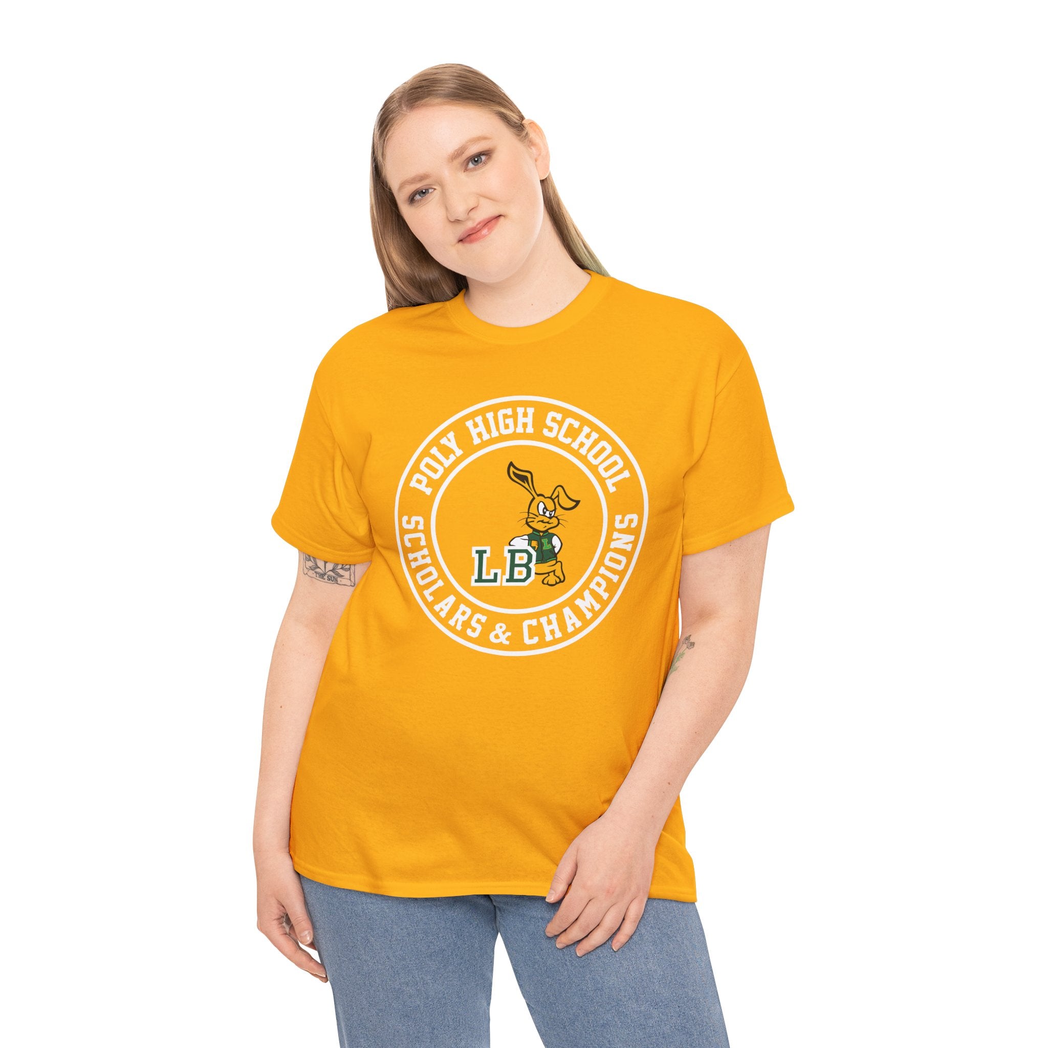 LB Poly Scholars and Champions Seal T-Shirt