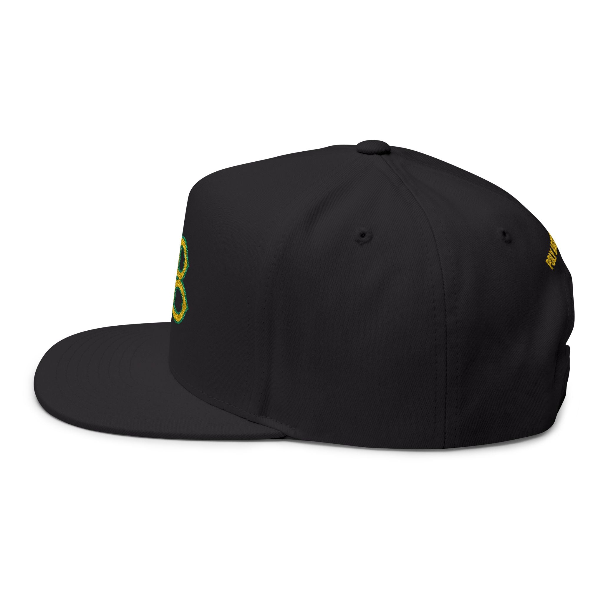 L-B Embroidery Snapback Hat