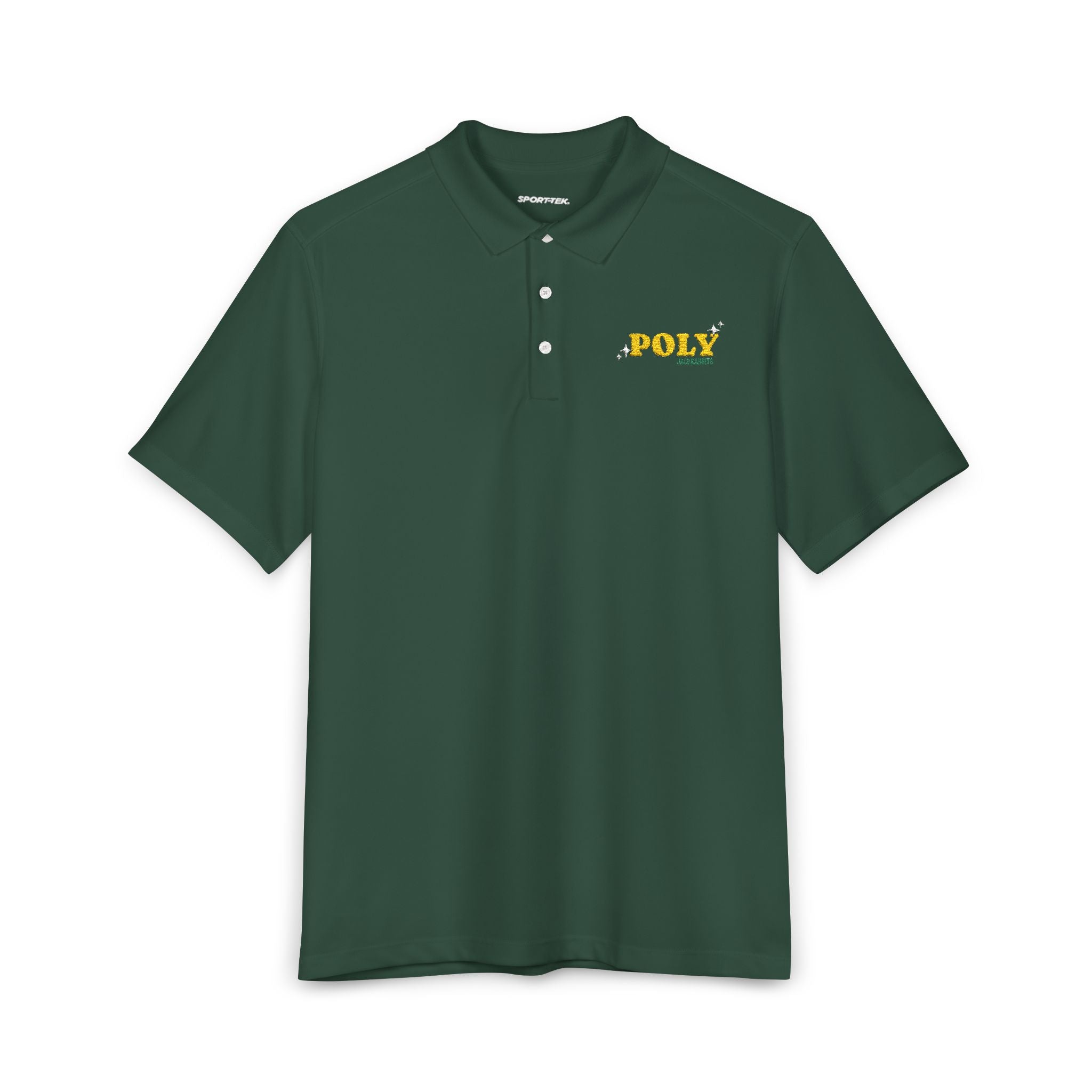 Poly Star Embroidery Poly Polo Shirt