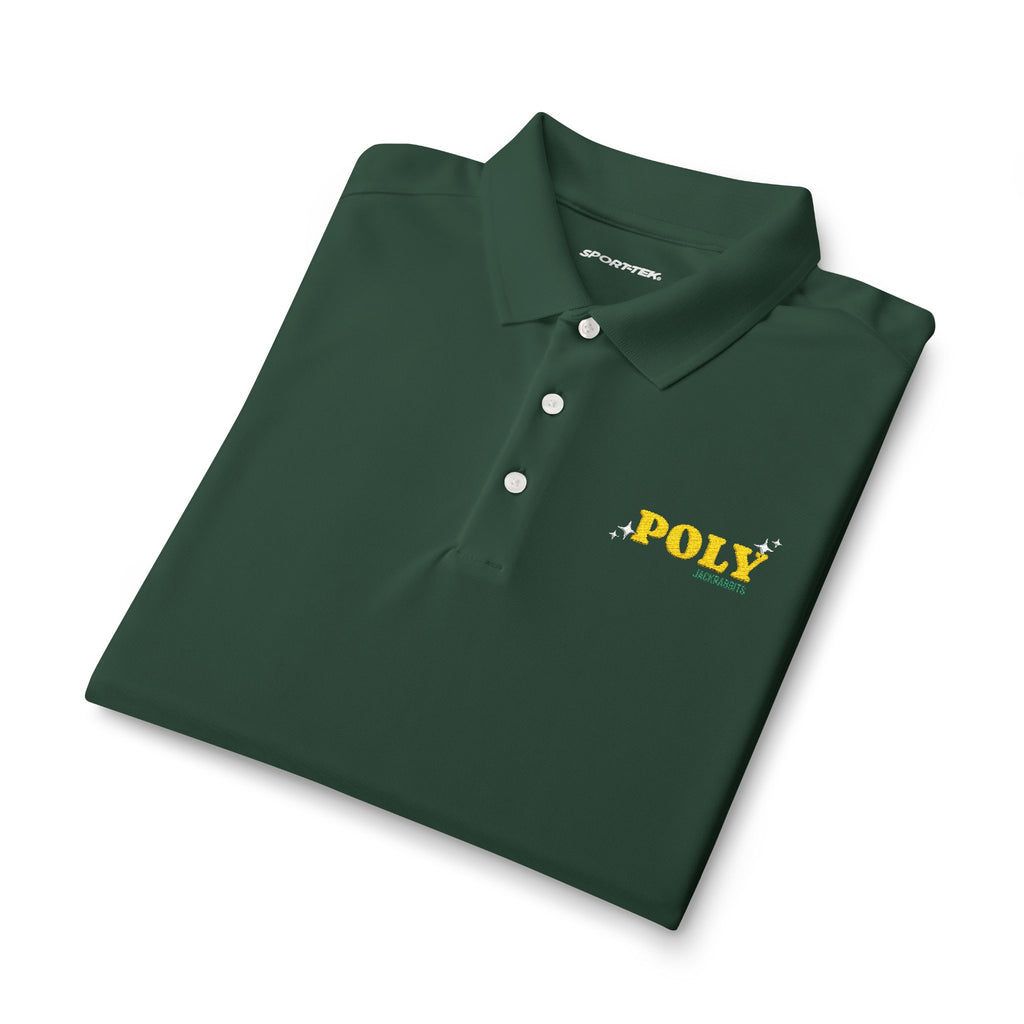 Poly Star Embroidery Poly Polo Shirt
