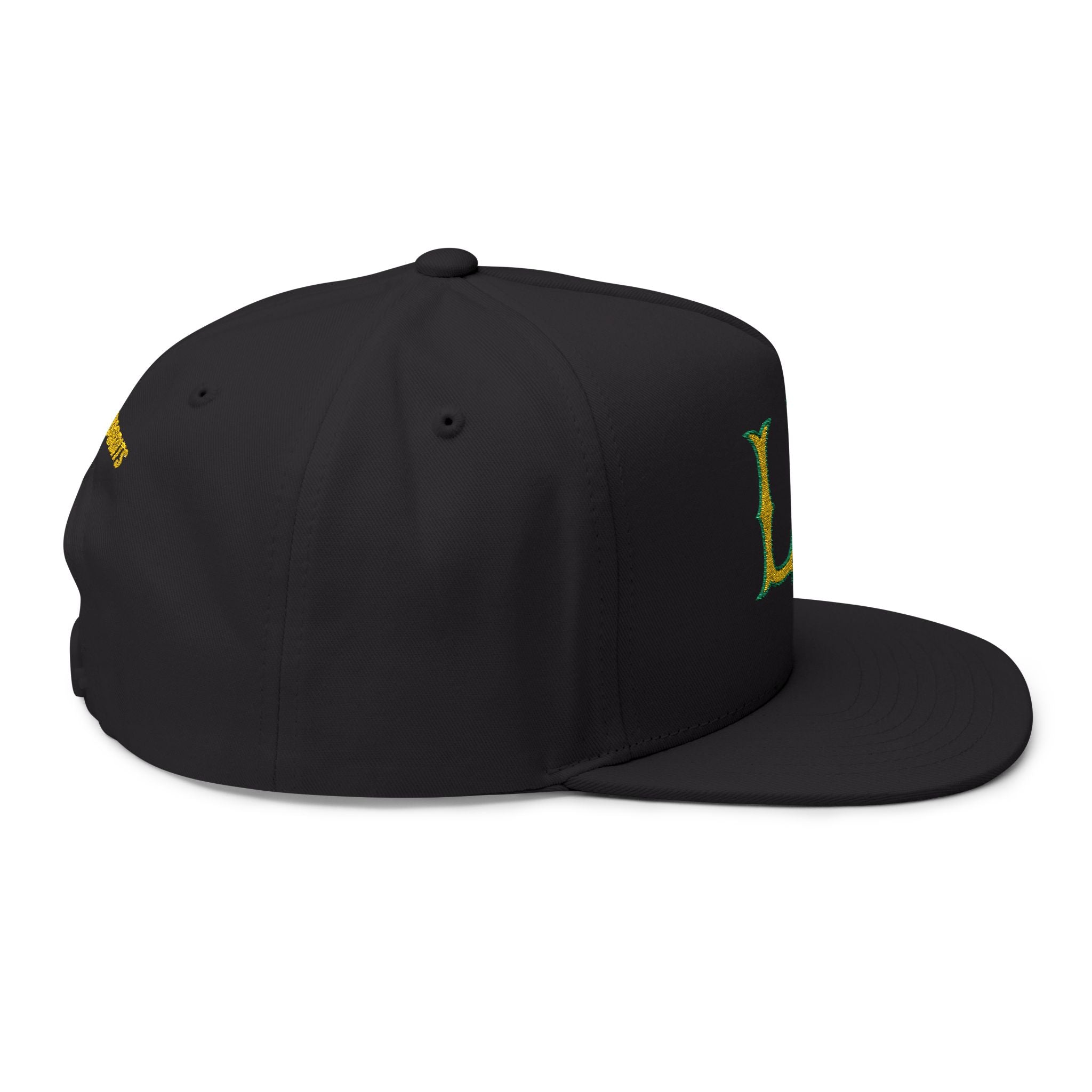 L-B Embroidery Snapback Hat