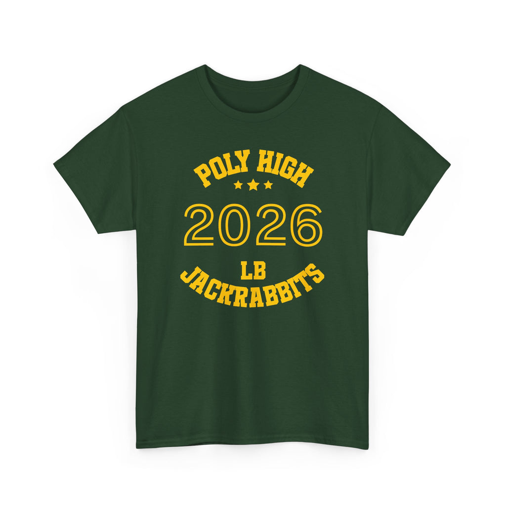LB Poly Personalizable "Graduation Year" Badge T-Shirt