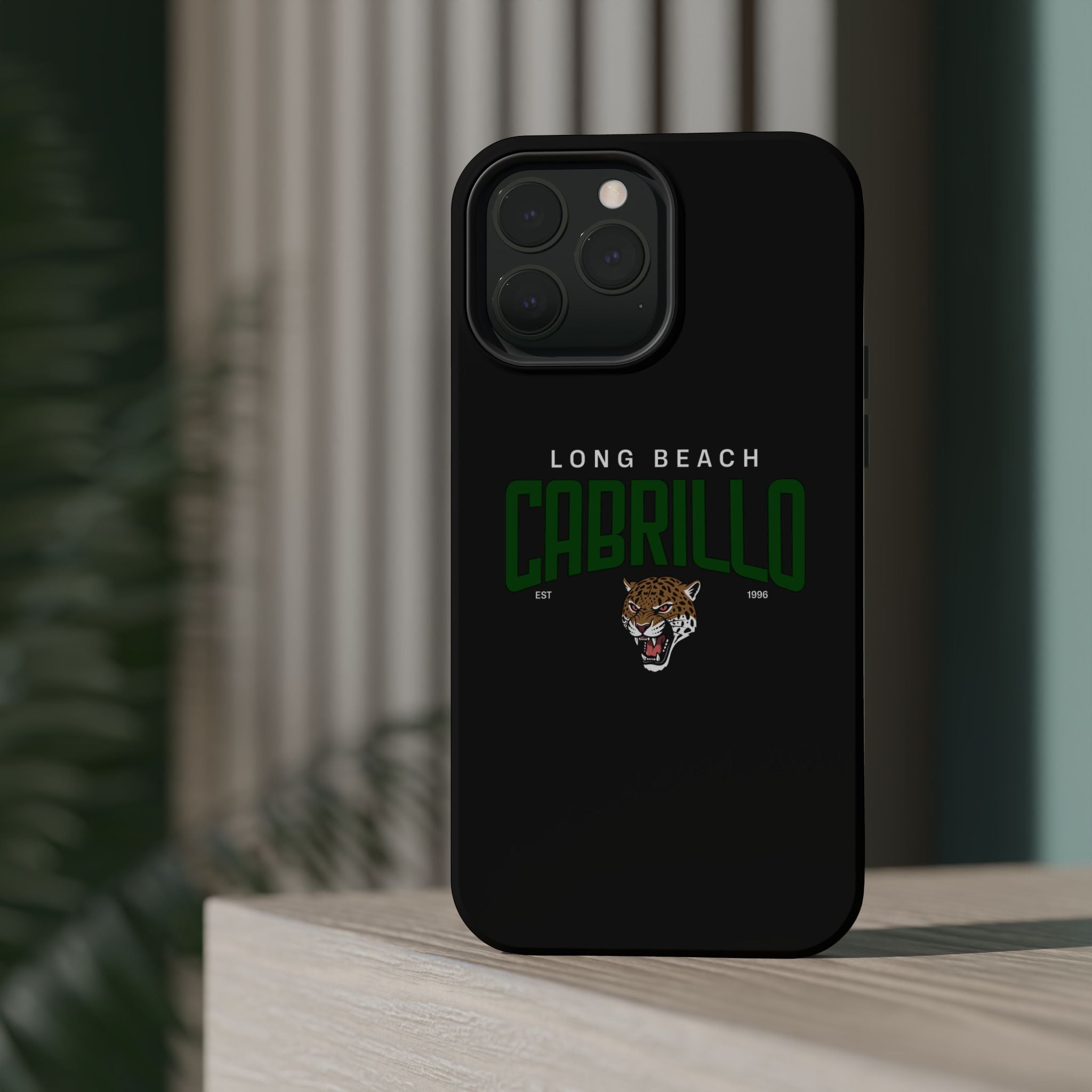 Long Beach Cabrillo Jaguars Apple iPhone Case