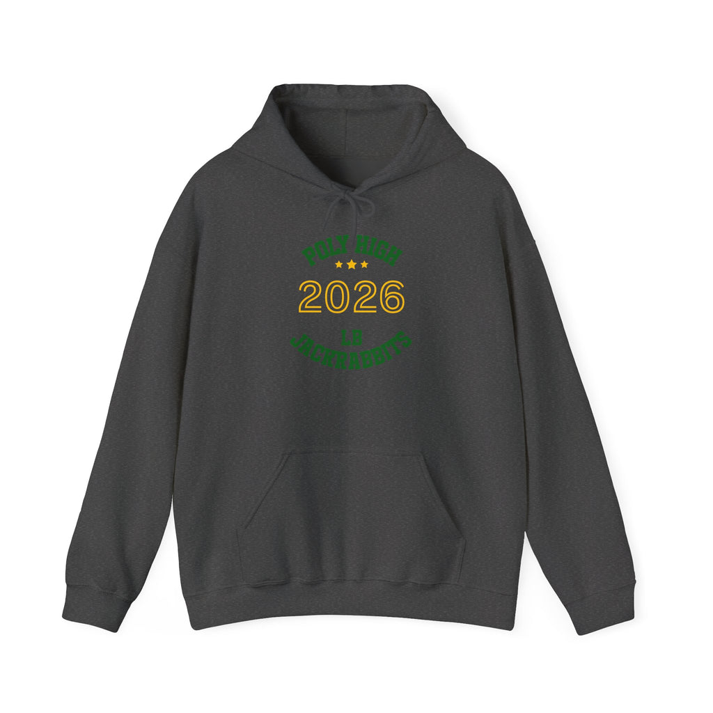 LB Poly Personalizable "Graduation Year" Badge Pullover Hoodie