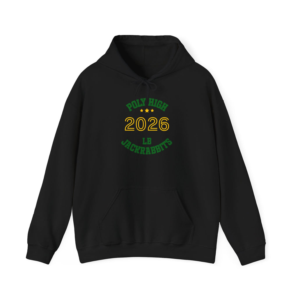 LB Poly Personalizable "Graduation Year" Badge Pullover Hoodie