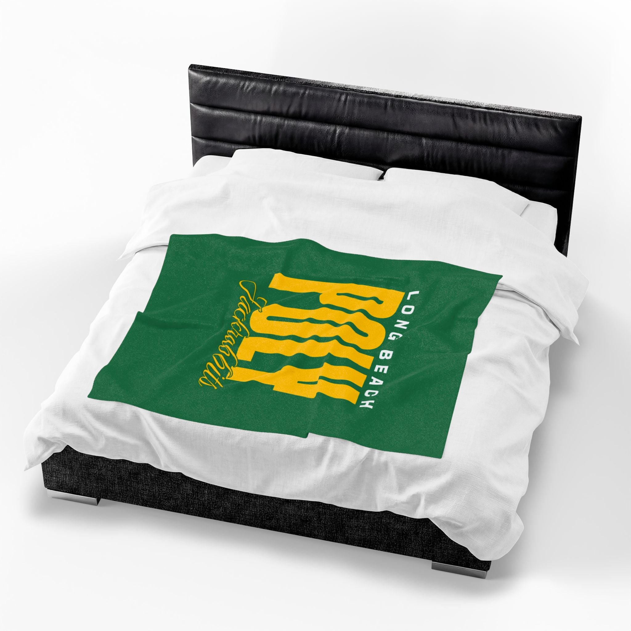 Long Beach Poly Impact Velveteen Plush Blanket