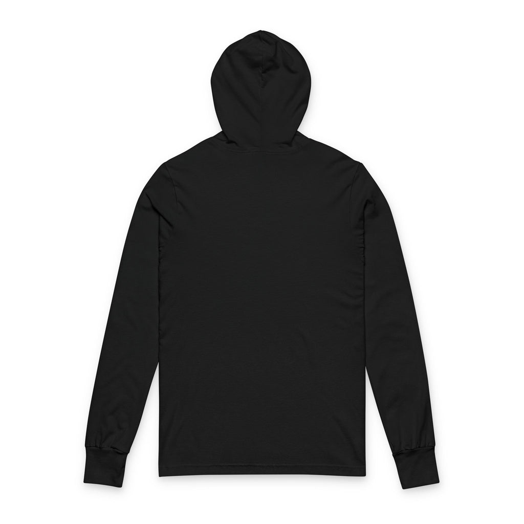 Poly 3D Block Hooded Long Sleeve Tee