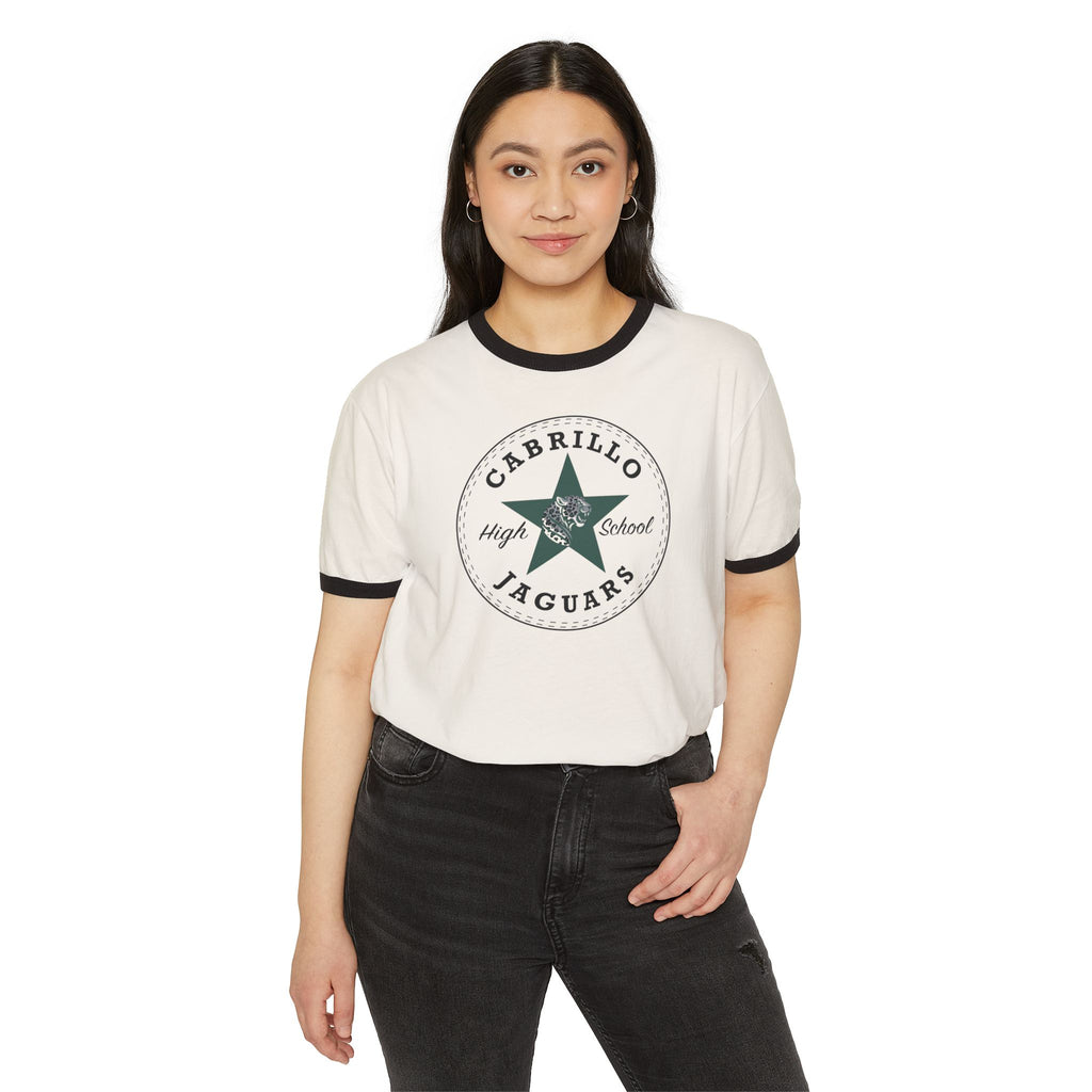 Long Beach Cabrillo Star Premium Ringer T-Shirt