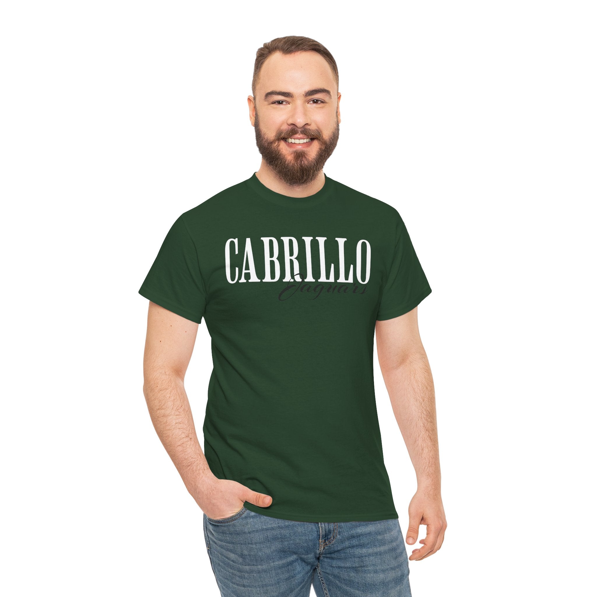 Long Beach Cabrillo Jag Script T-Shirt