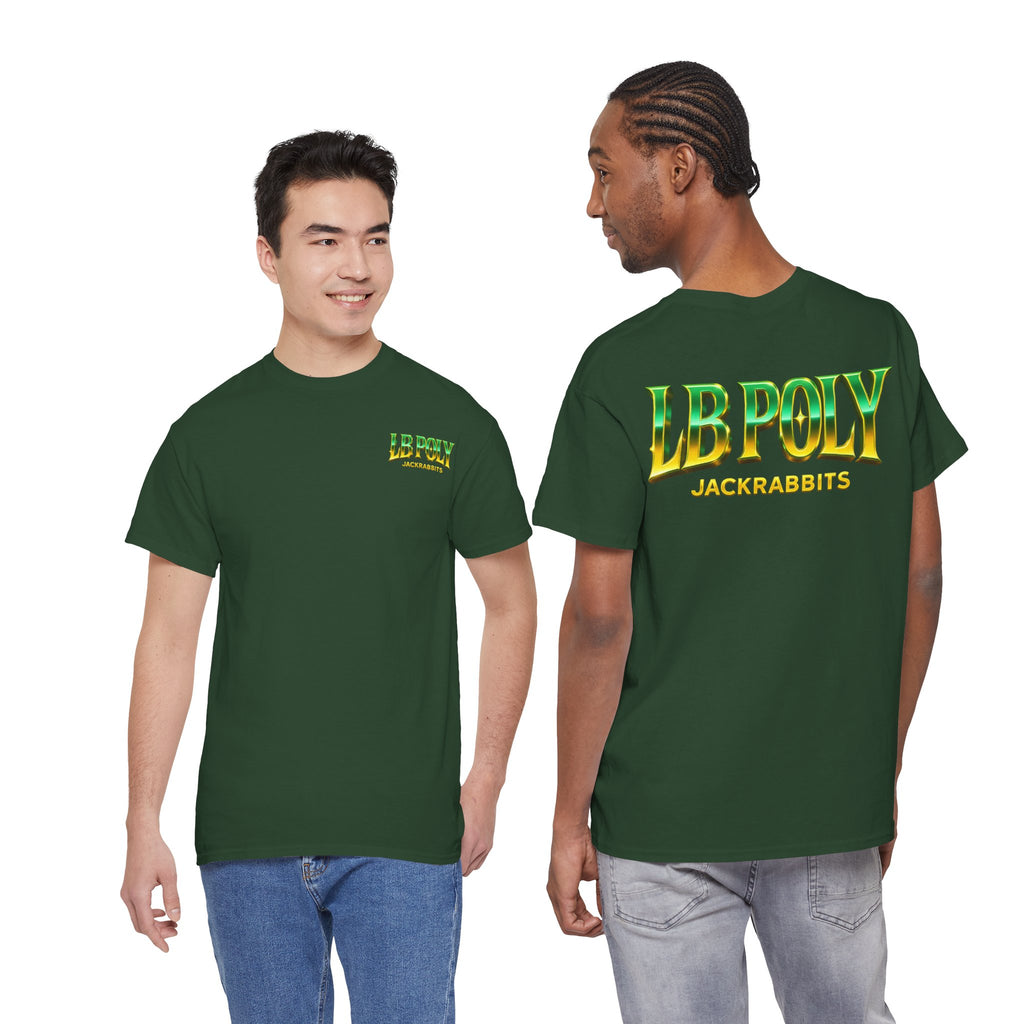 Long Beach Poly Jackrabbits Chrome Short Sleeve T-Shirt