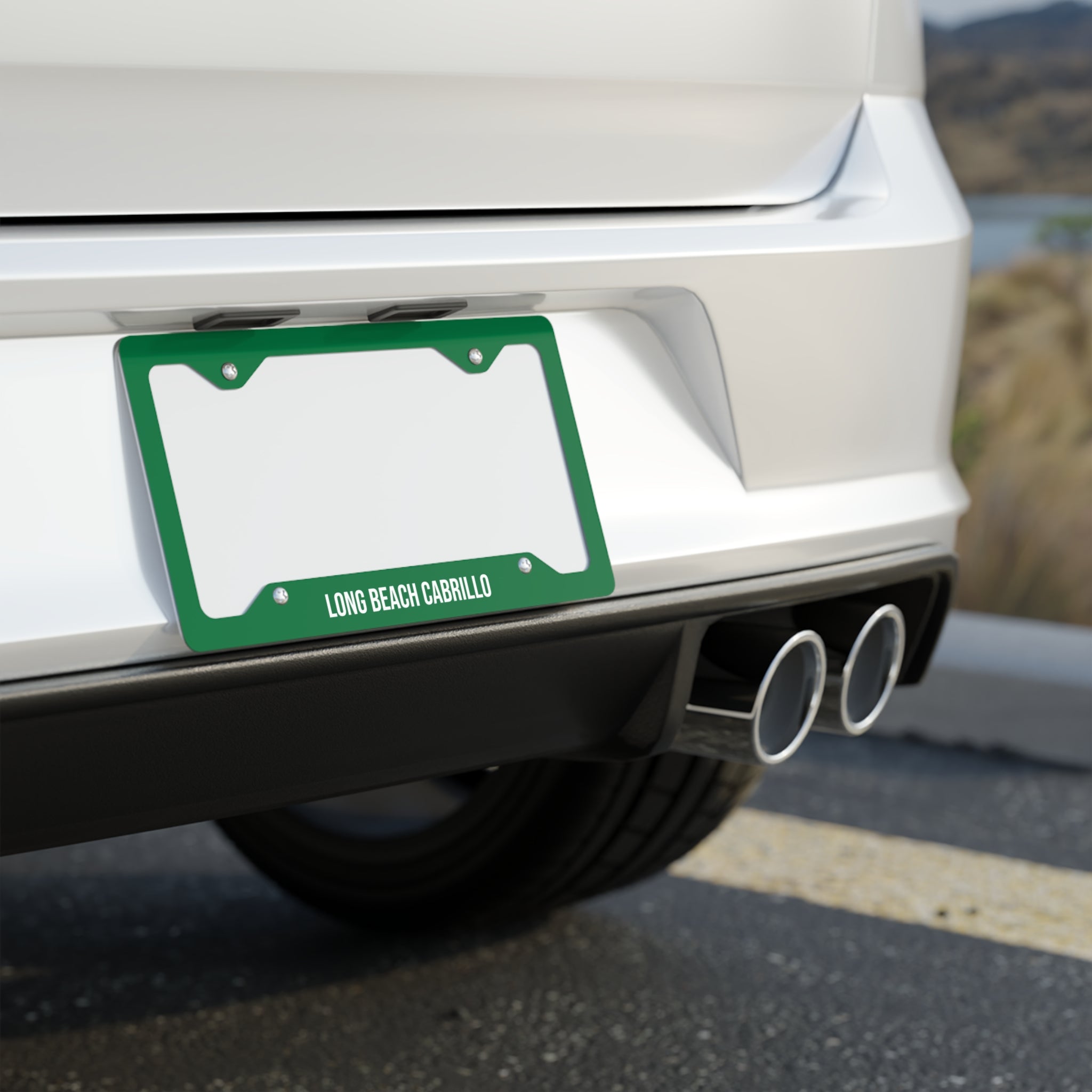 Long Beach Cabrillo License Plate Frame