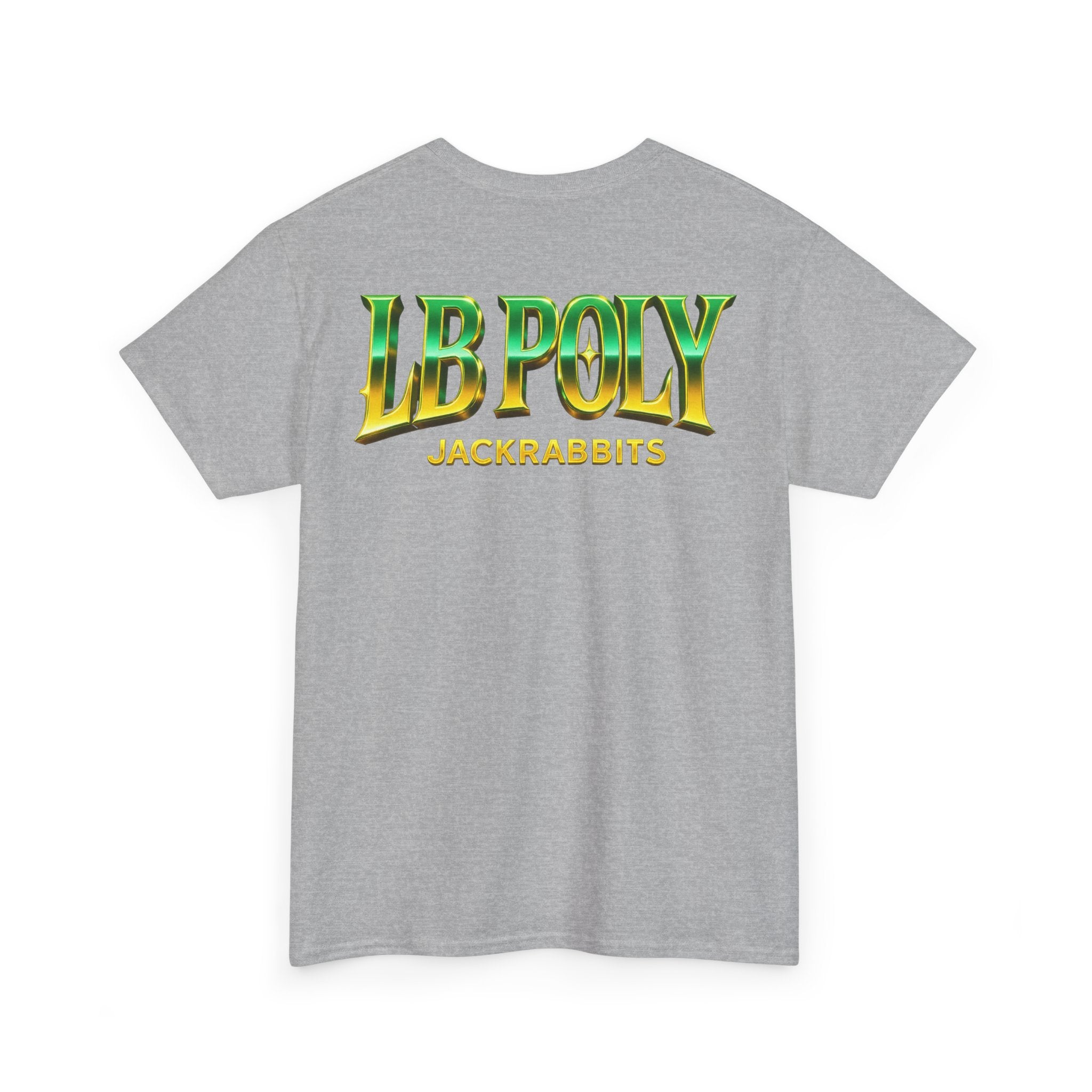 Long Beach Poly Jackrabbits Chrome Short Sleeve T-Shirt