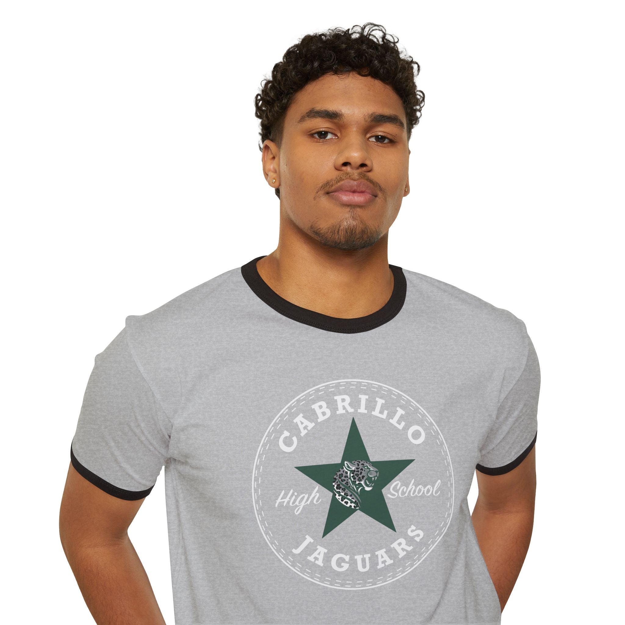 Long Beach Cabrillo Star Premium Ringer T-Shirt