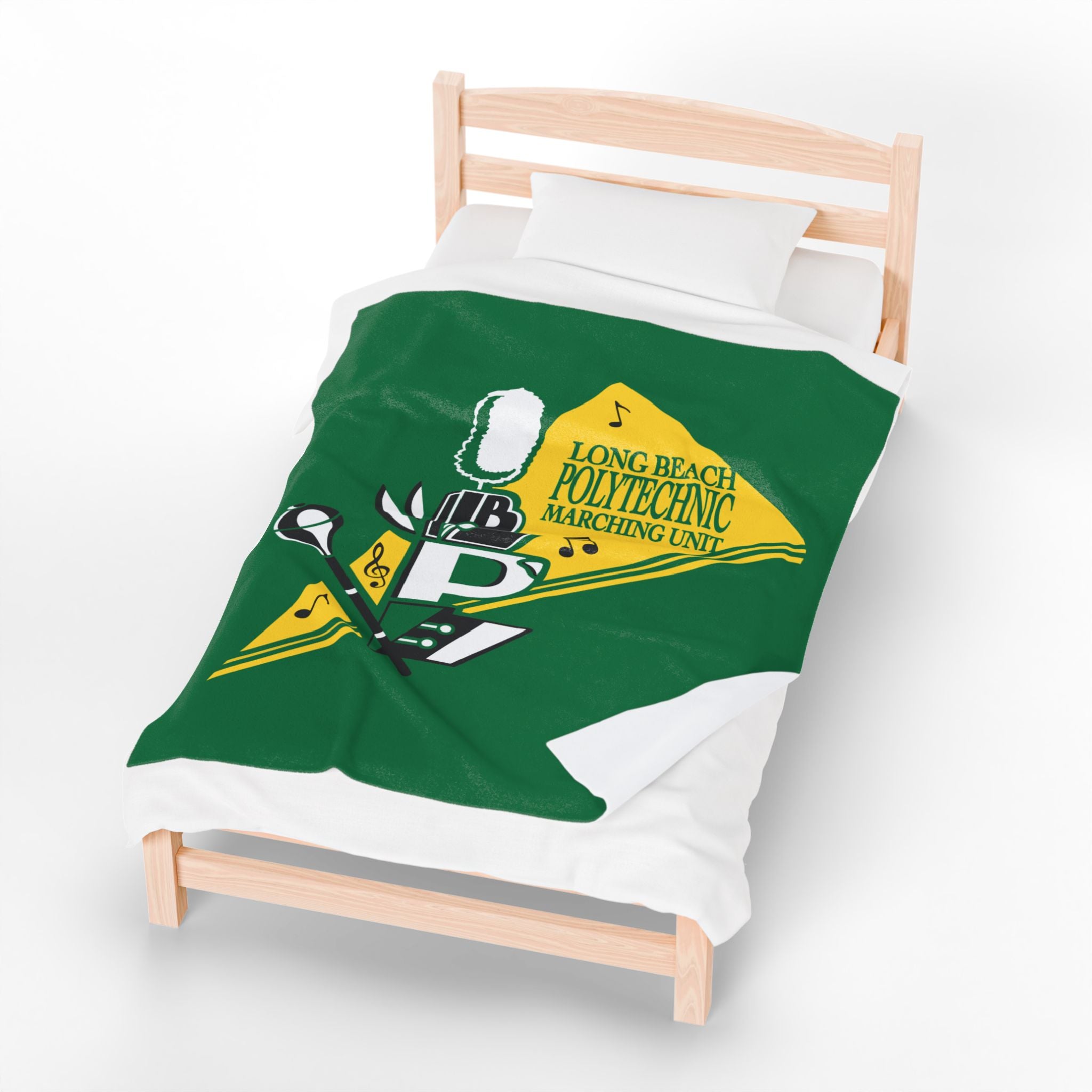 Long Beach Poly Marching Unit Velveteen Plush Blanket