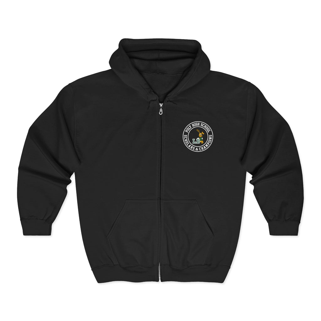 Round Scholars and Champions Zip Hoodie