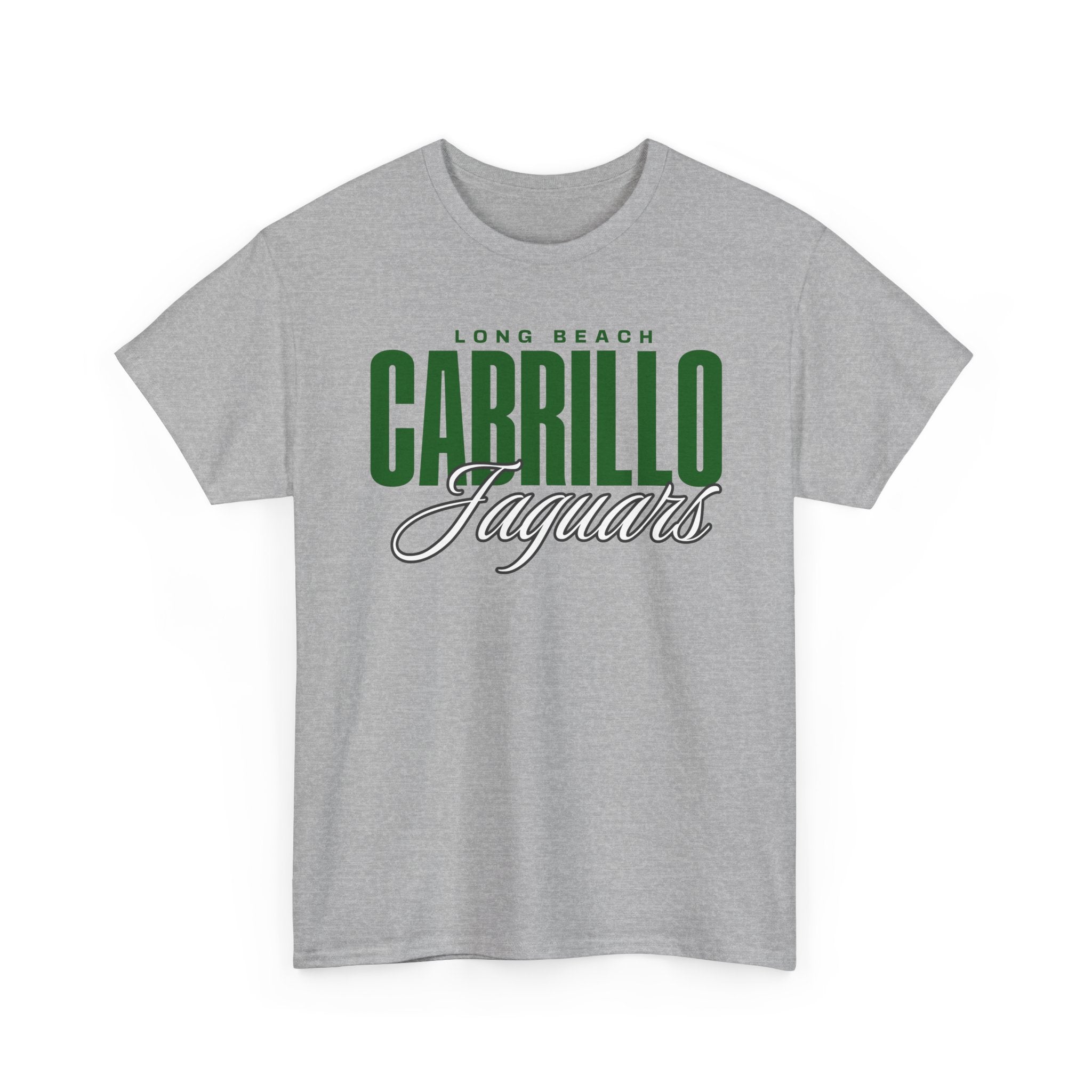 Long Beach Cabrillo Jaguars Script T-Shirt