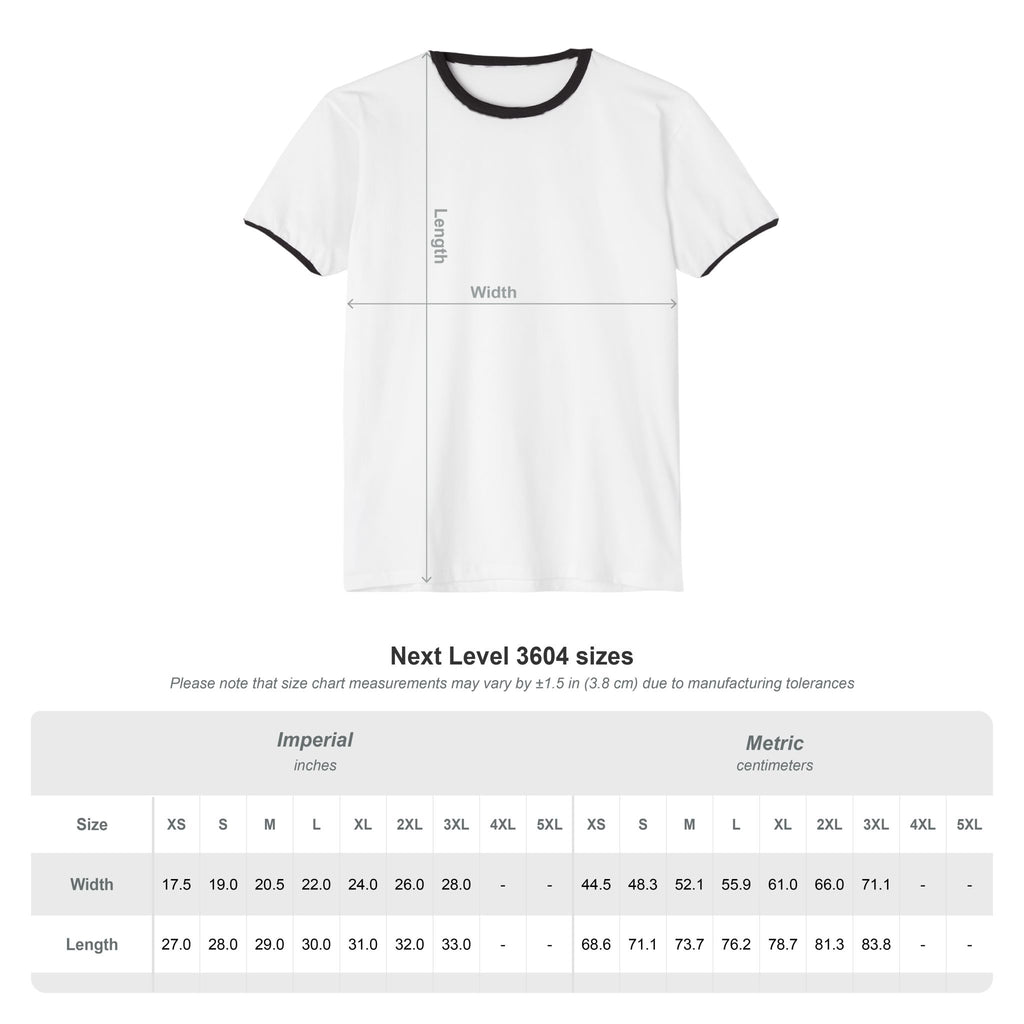Long Beach Cabrillo Badge Premium Ringer T-Shirt