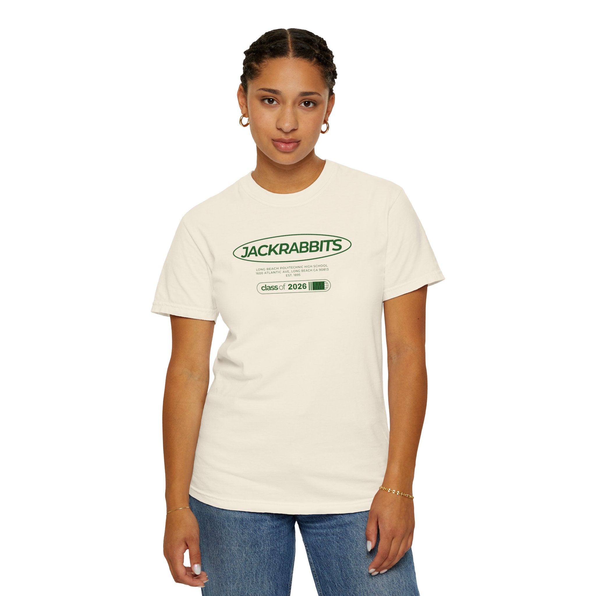 LB Poly Premium Personalizable "Graduation Year" Anchor Garment-Dyed T-Shirt
