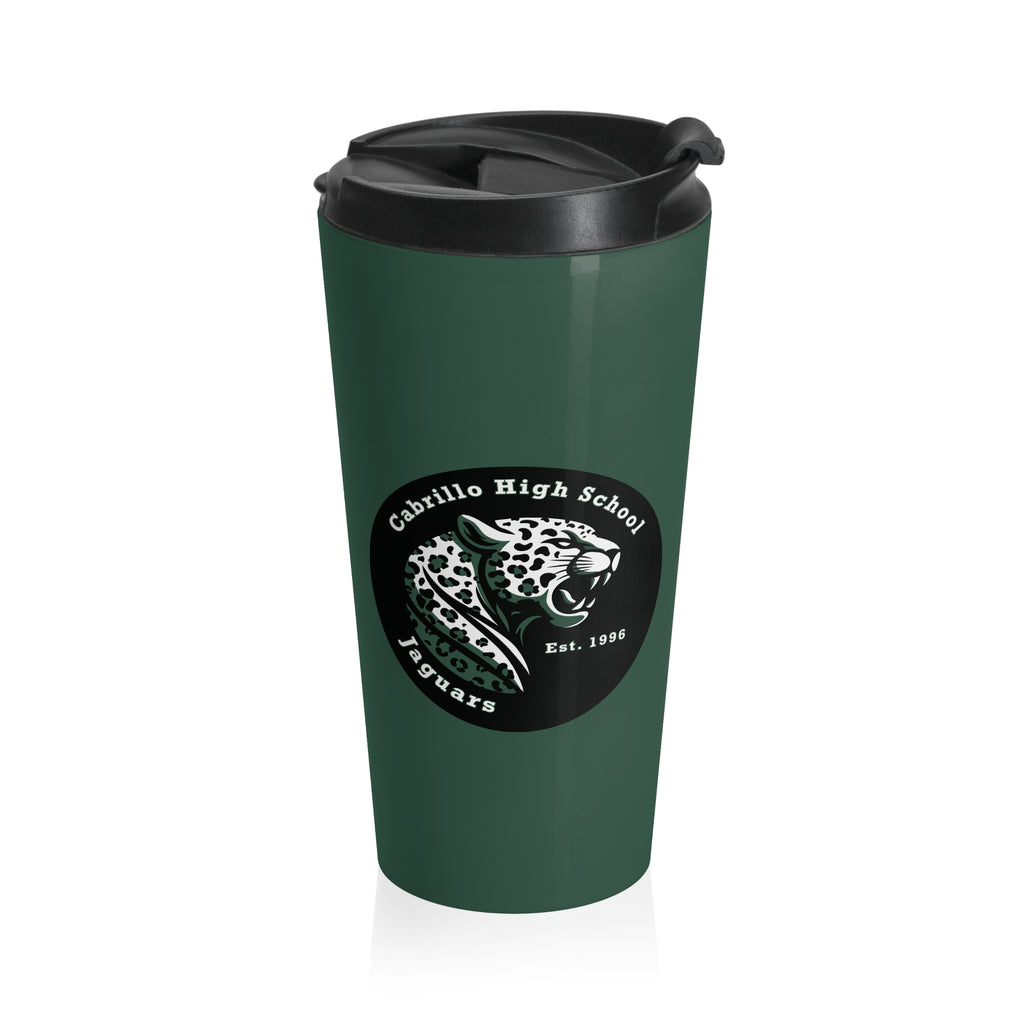 Long Beach Cabrillo Badge Steel Travel Mug