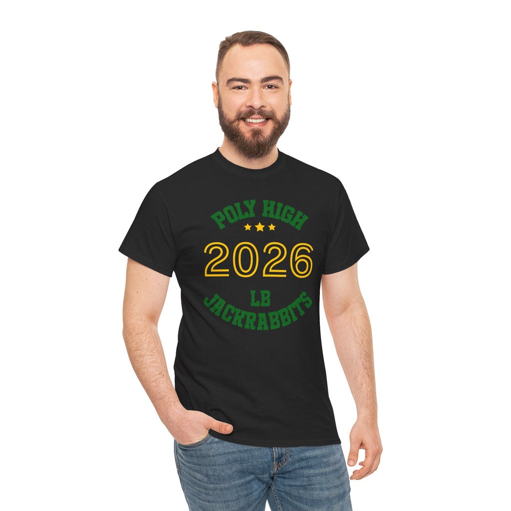 LB Poly Personalizable "Graduation Year" Badge T-Shirt