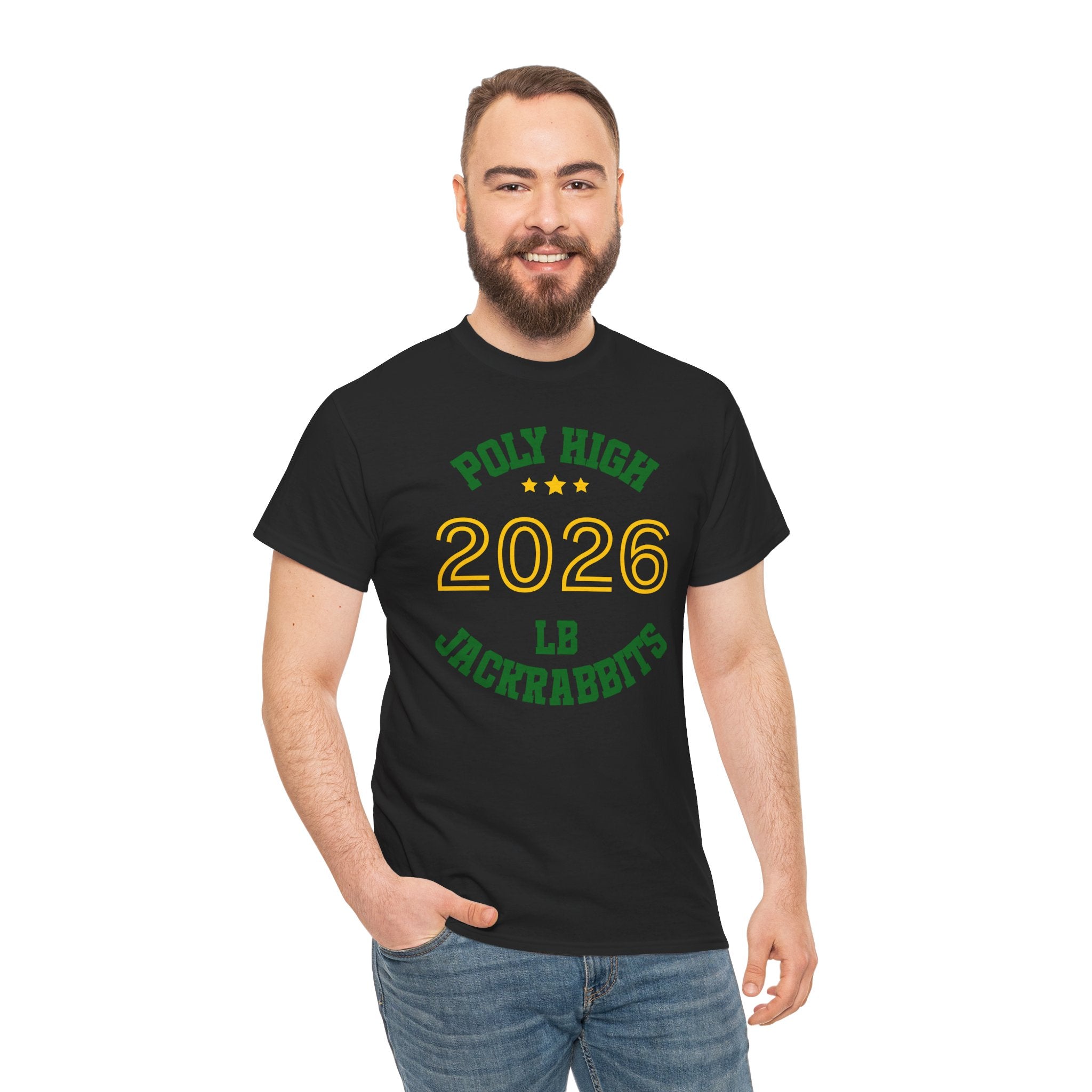 LB Poly Personalizable "Graduation Year" Badge T-Shirt