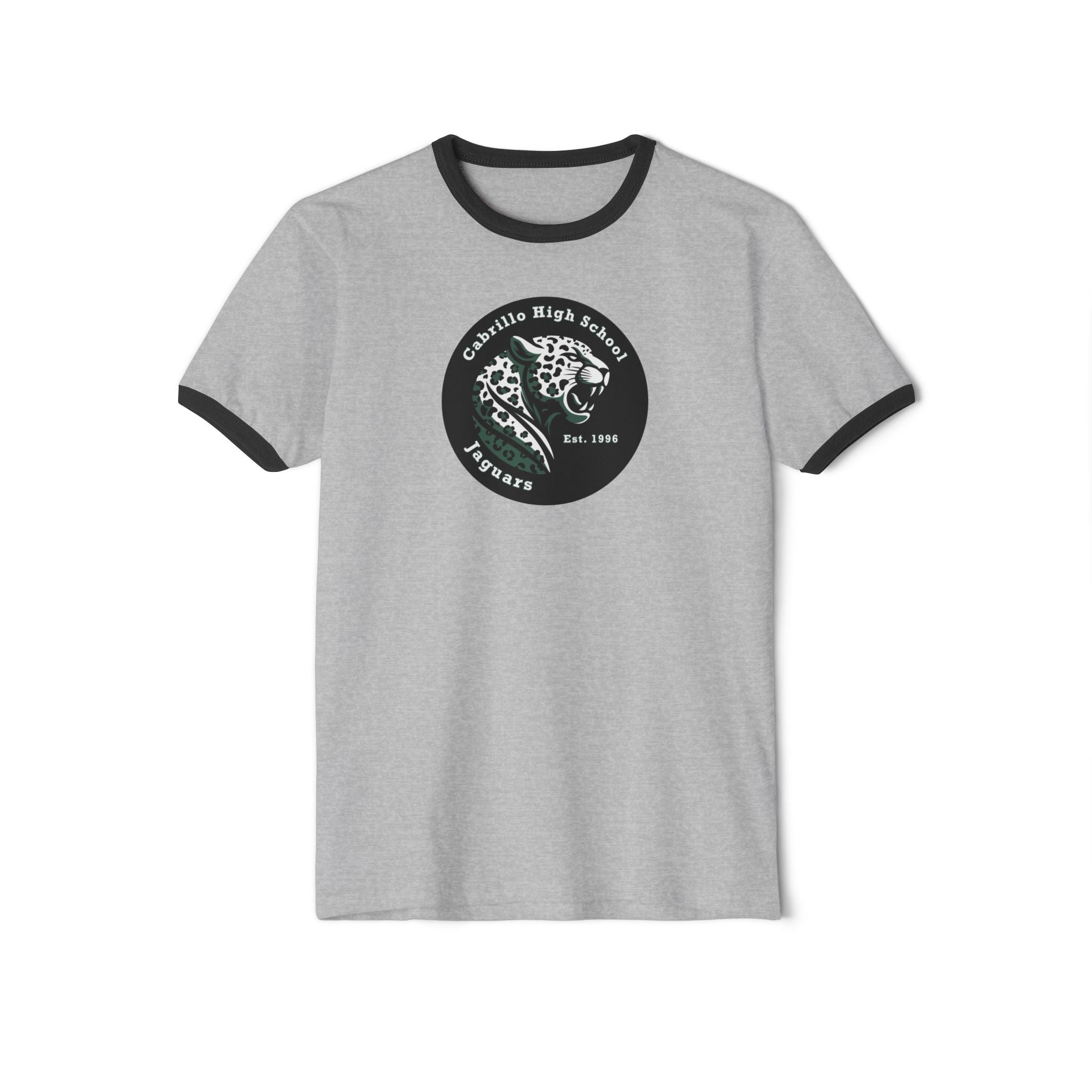 Long Beach Cabrillo Badge Premium Ringer T-Shirt