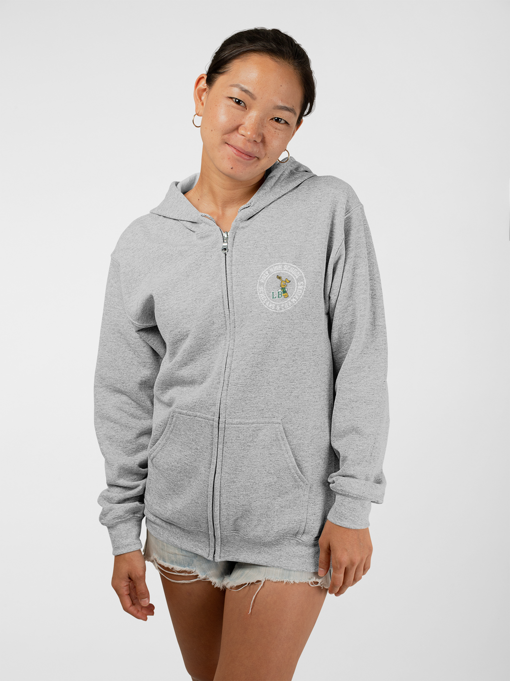 Round Scholars and Champions Zip Hoodie