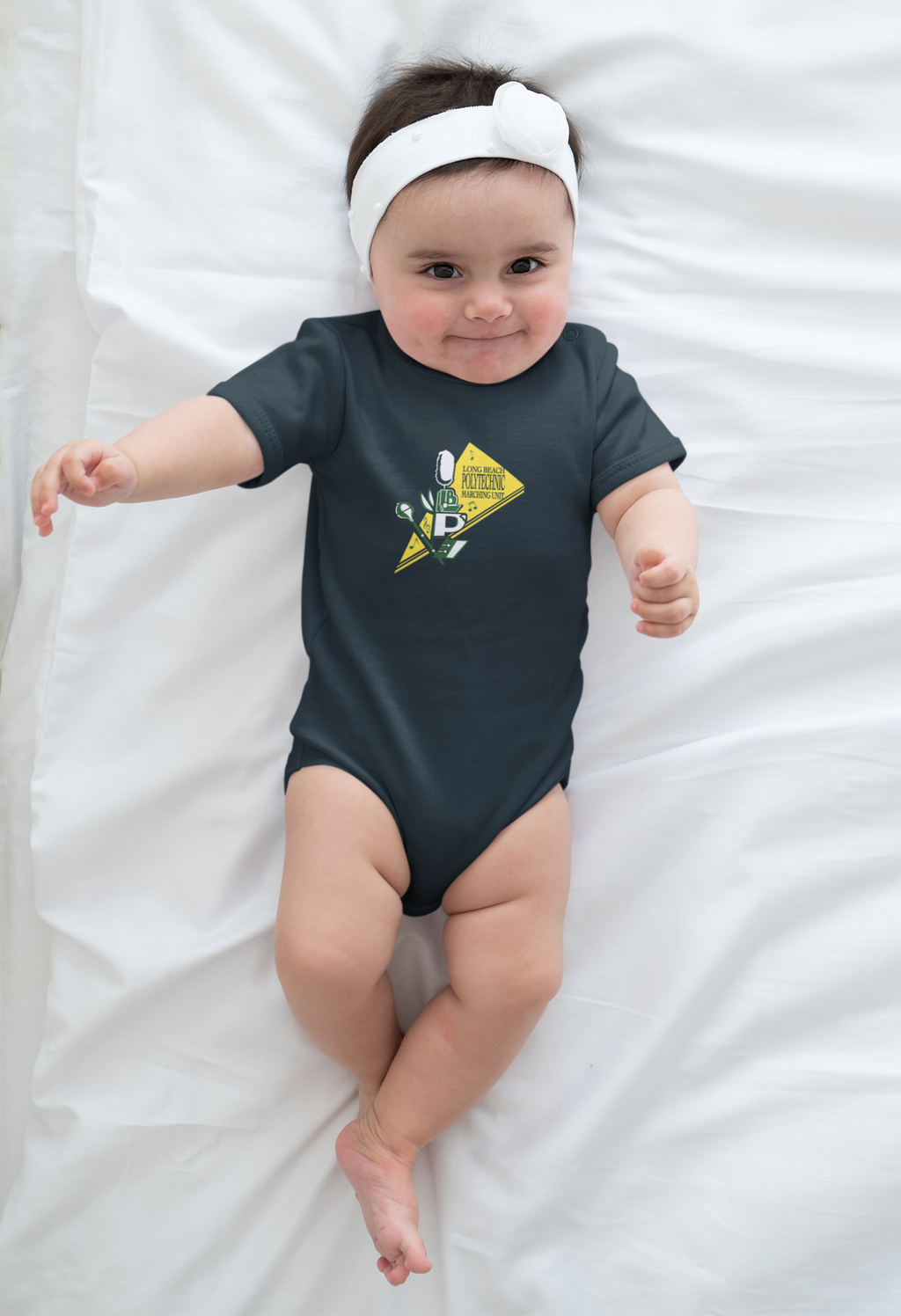 Long Beach Poly Marching Unit Baby Onesie Bodysuit