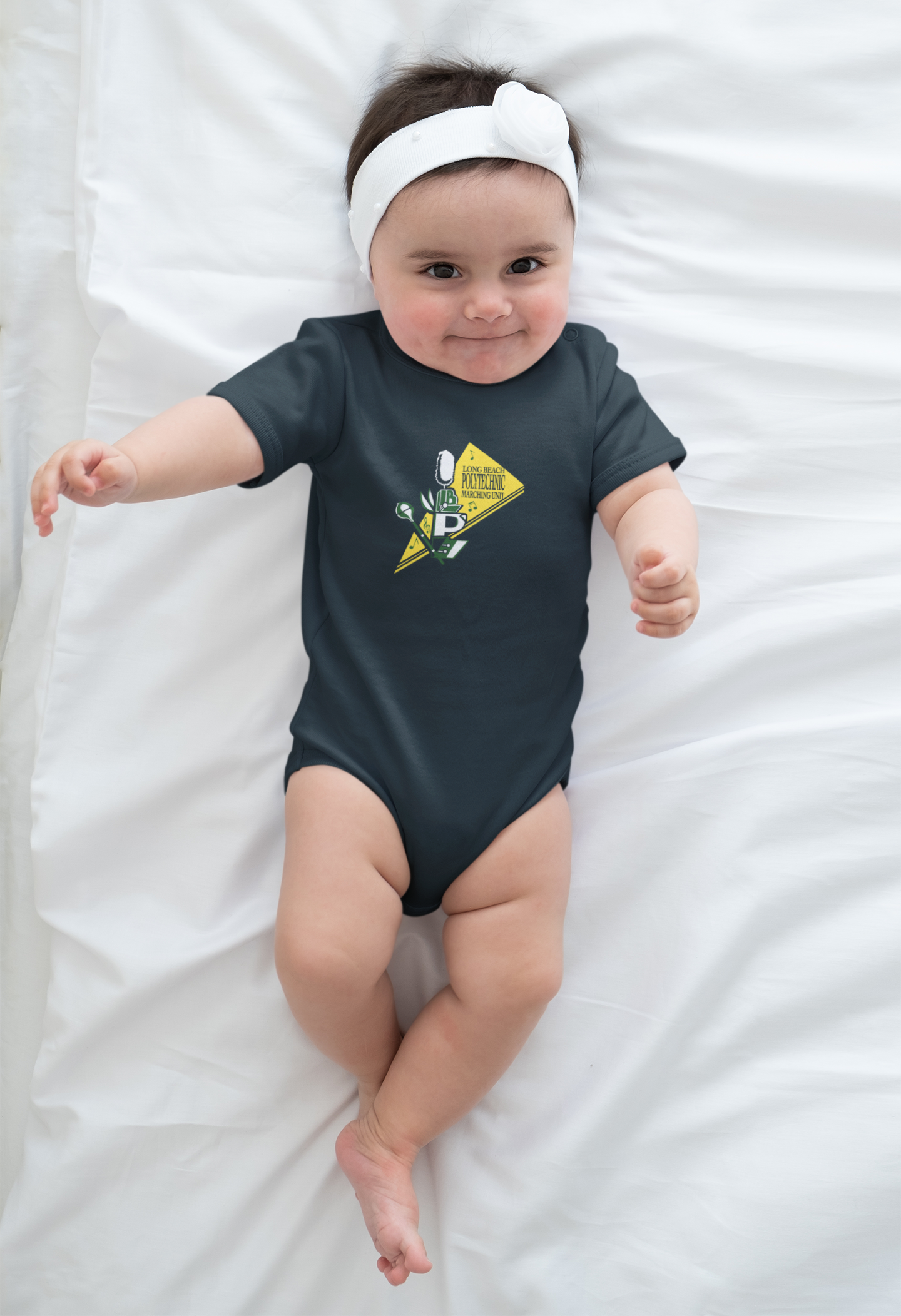 Long Beach Poly Marching Unit Baby Onesie Bodysuit