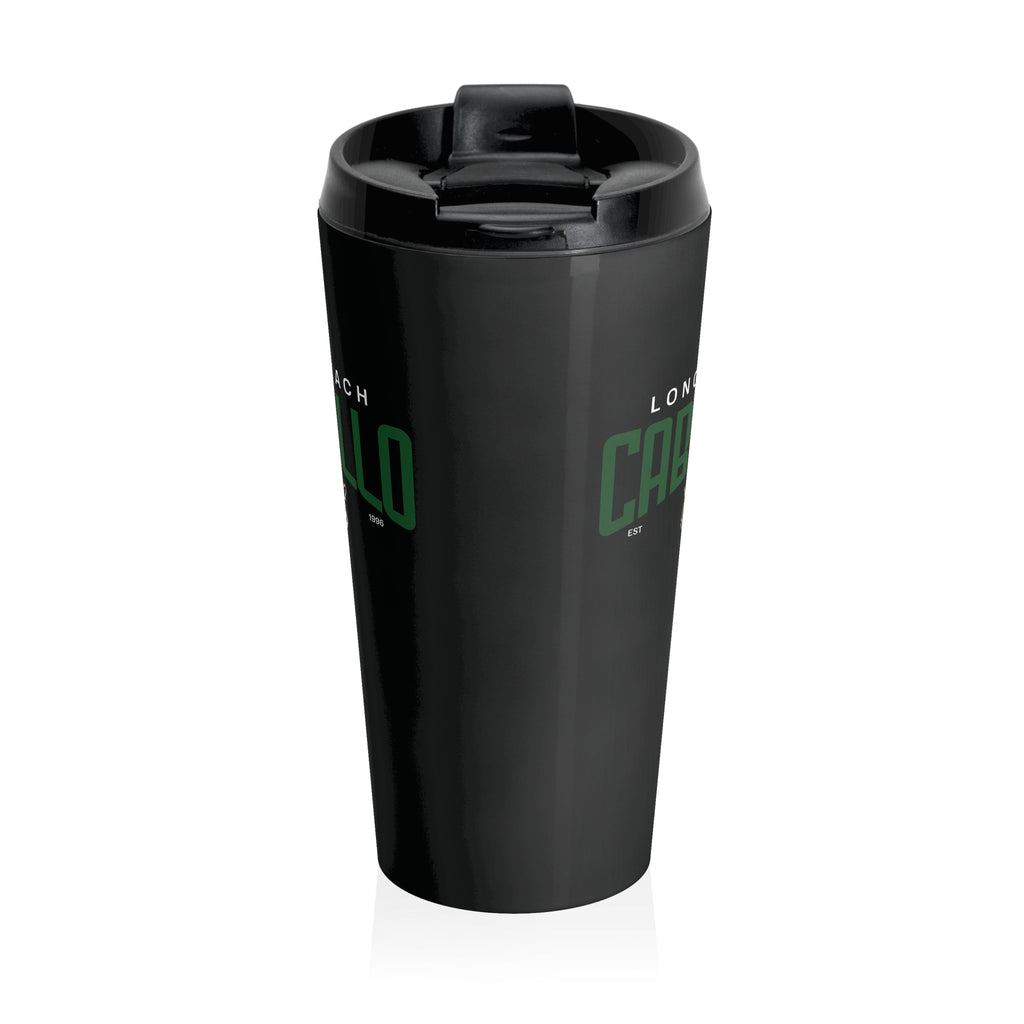 Long Beach Cabrillo Jaguars Steel Travel Mug