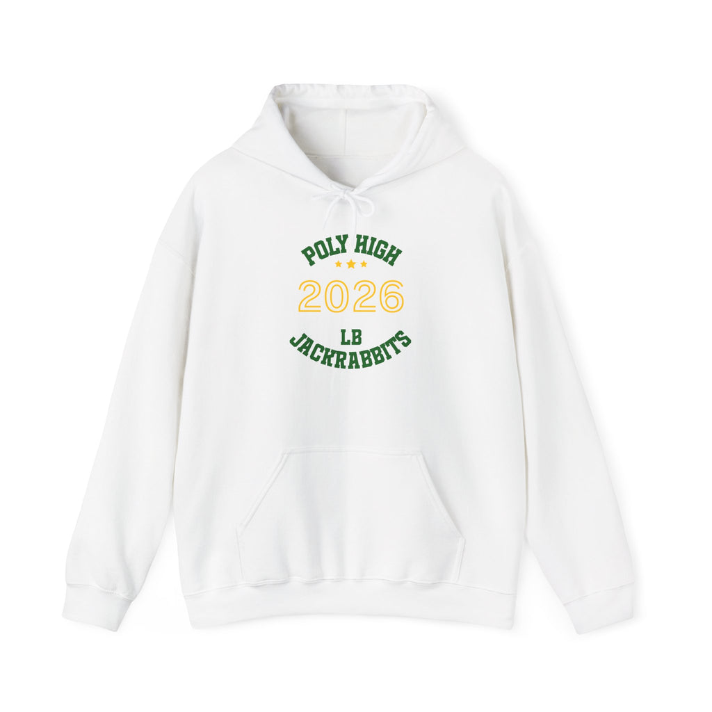 LB Poly Personalizable "Graduation Year" Badge Pullover Hoodie
