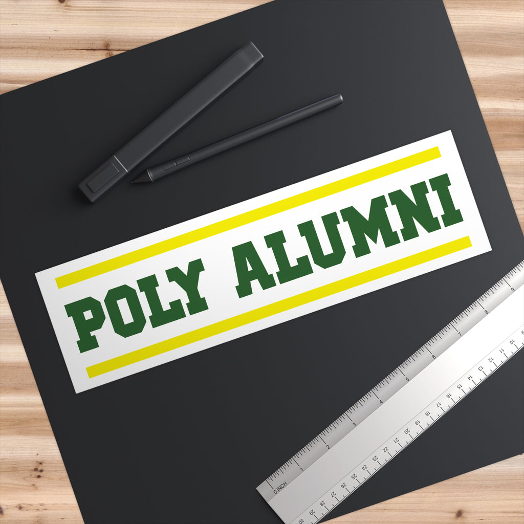 Poly Alumni Bumper Sticker