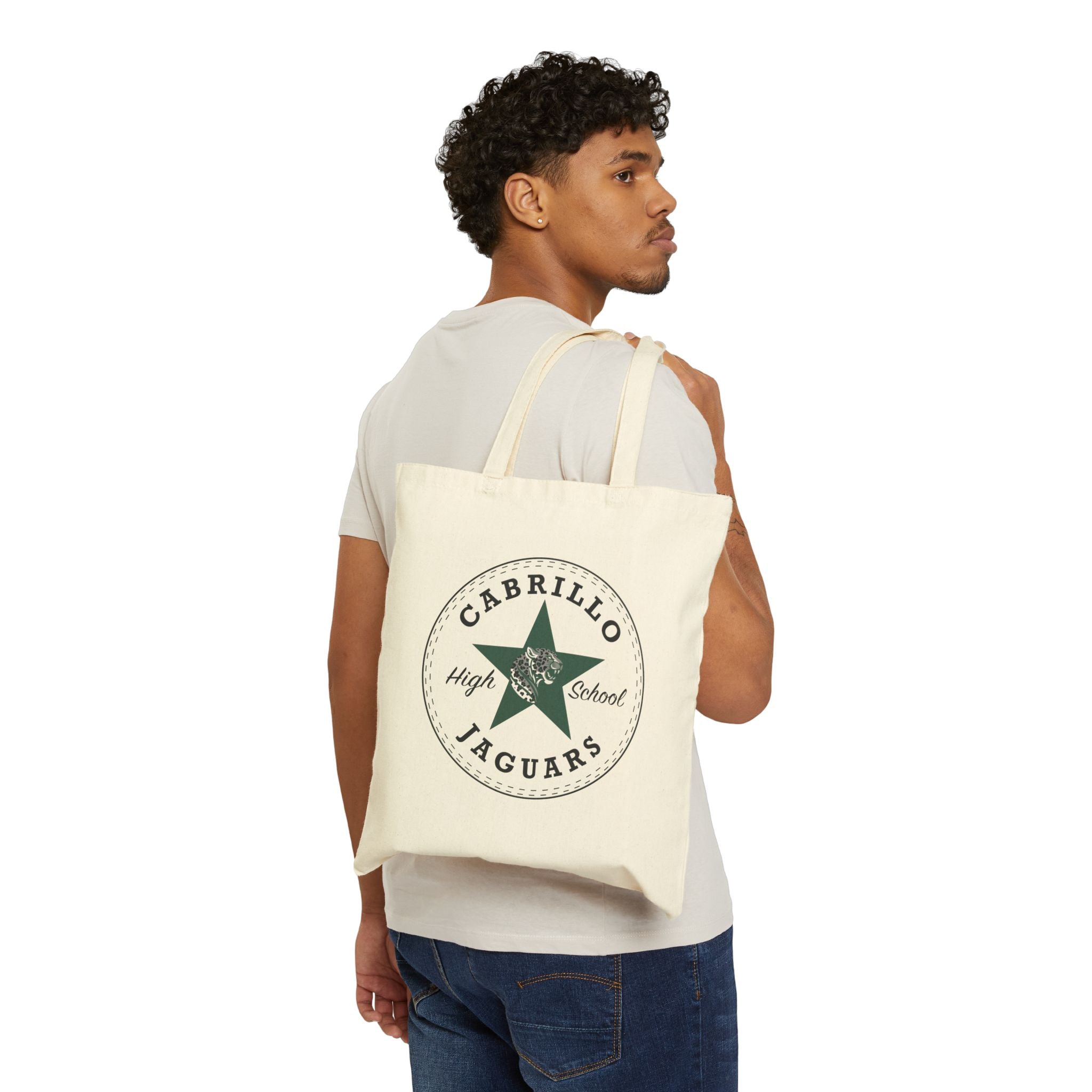 Long Beach Cabrillo Star Canvas Tote Bag