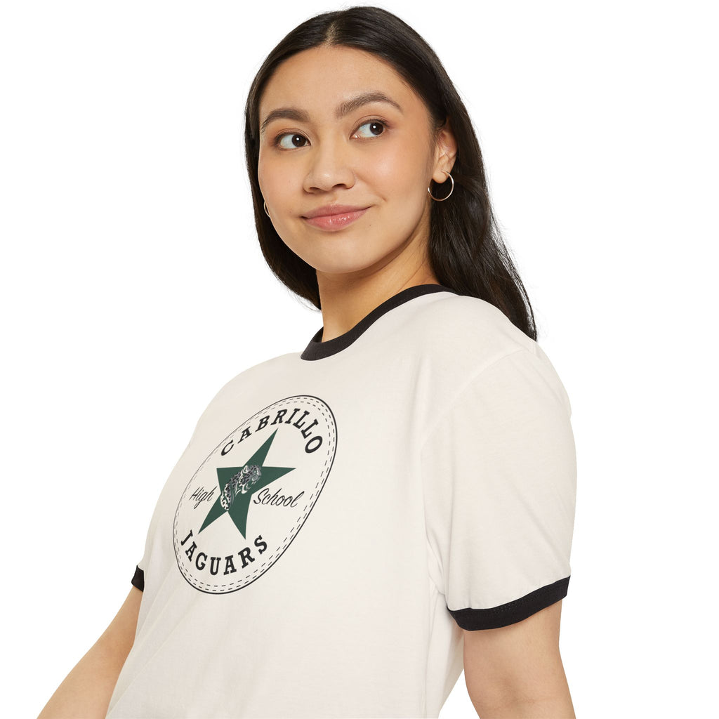 Long Beach Cabrillo Star Premium Ringer T-Shirt