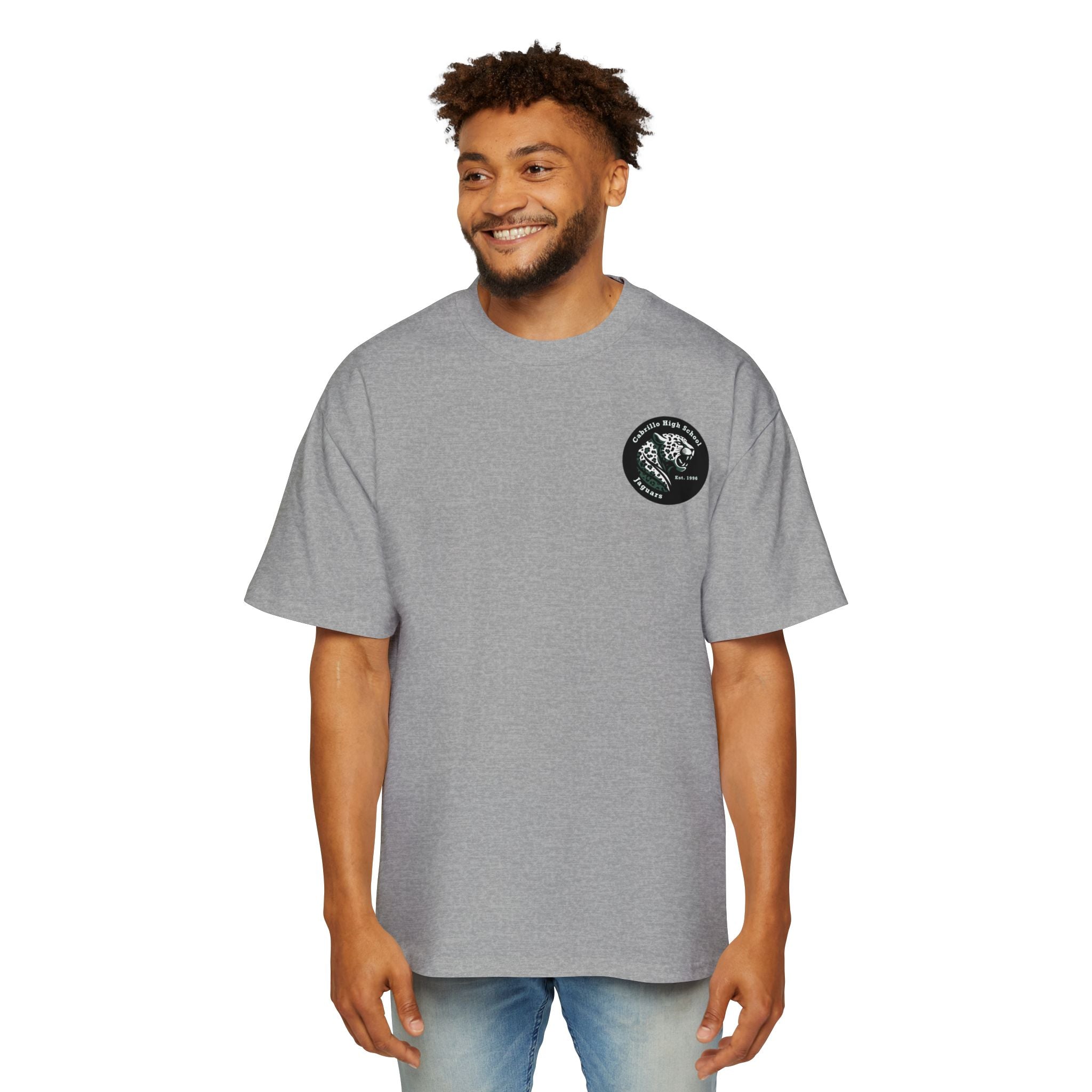Long Beach Cabrillo Badge Premium Oversized T-Shirt