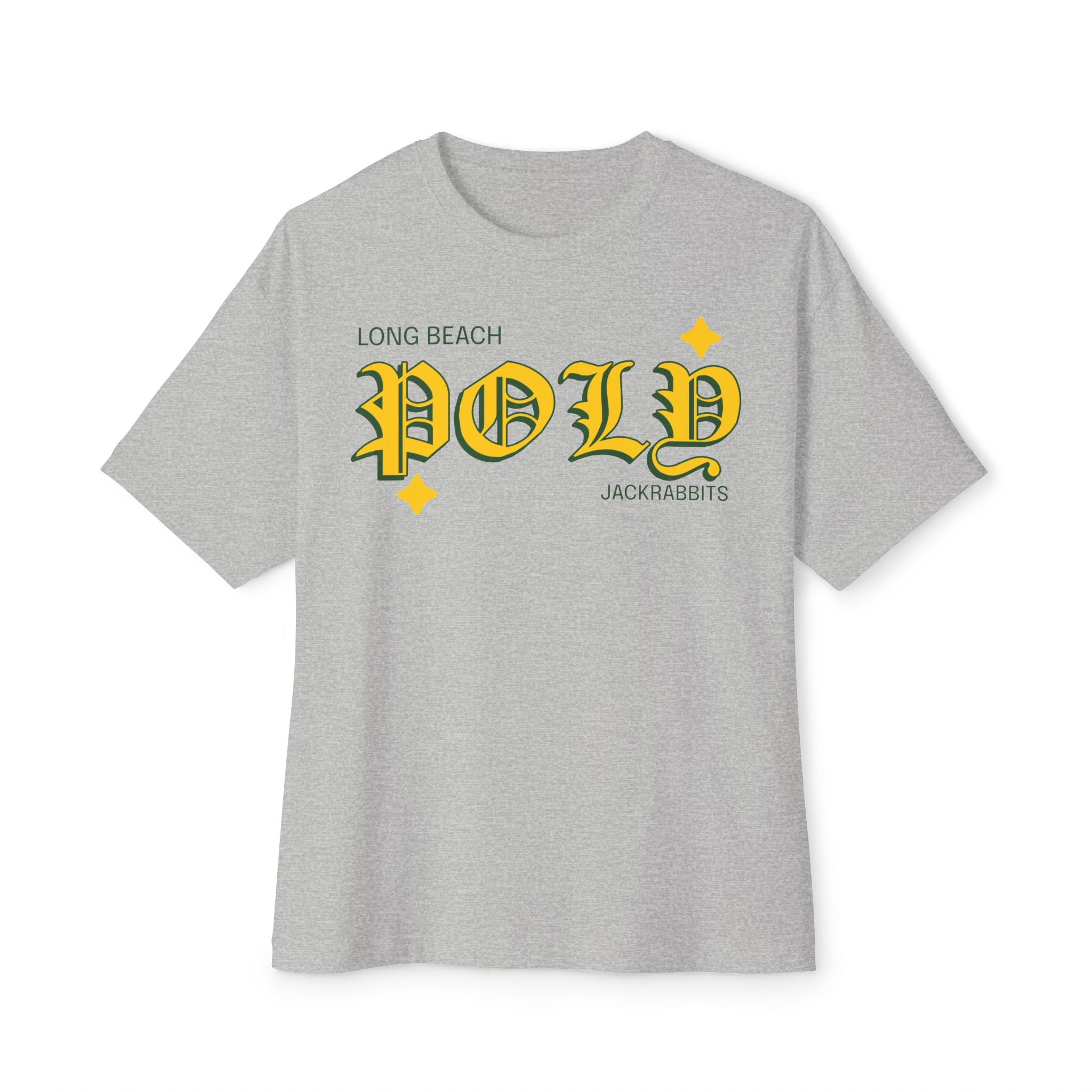 LB Poly Premium Classic Stars Boxy Oversized T‑Shirt