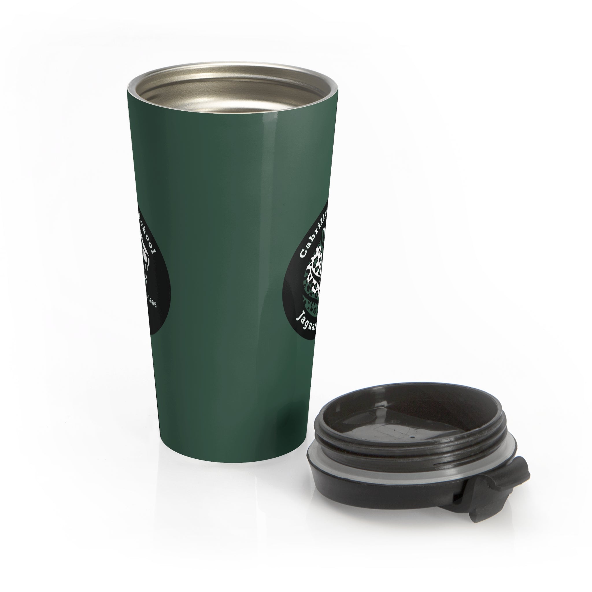 Long Beach Cabrillo Badge Steel Travel Mug